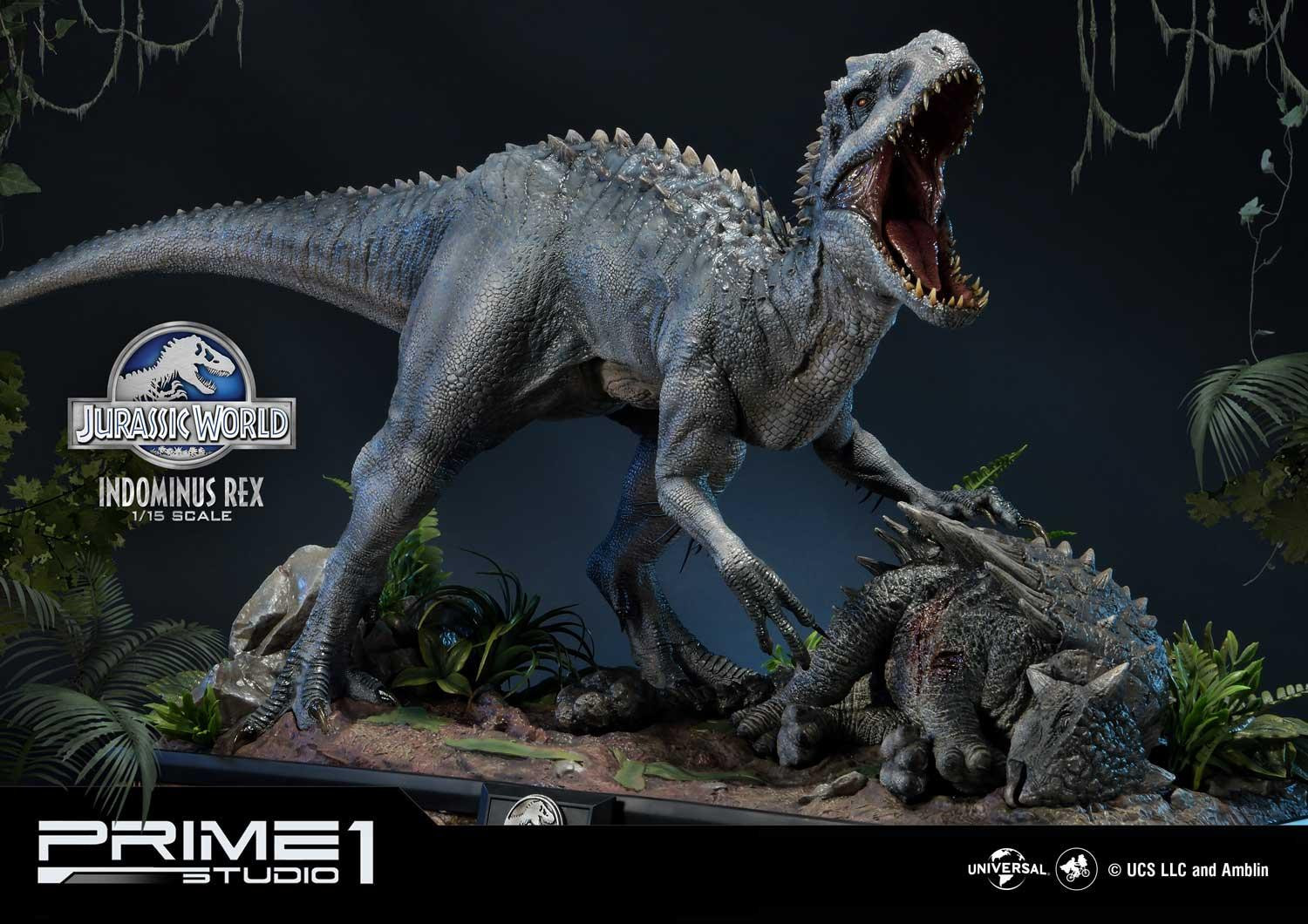 Jurassic World - Ankylosaurus - Indominus Rex - Legacy Museum Collection (LMCJW2-04S) - 1/15 - Bonus Version (Prime 1 Studio) photo 24