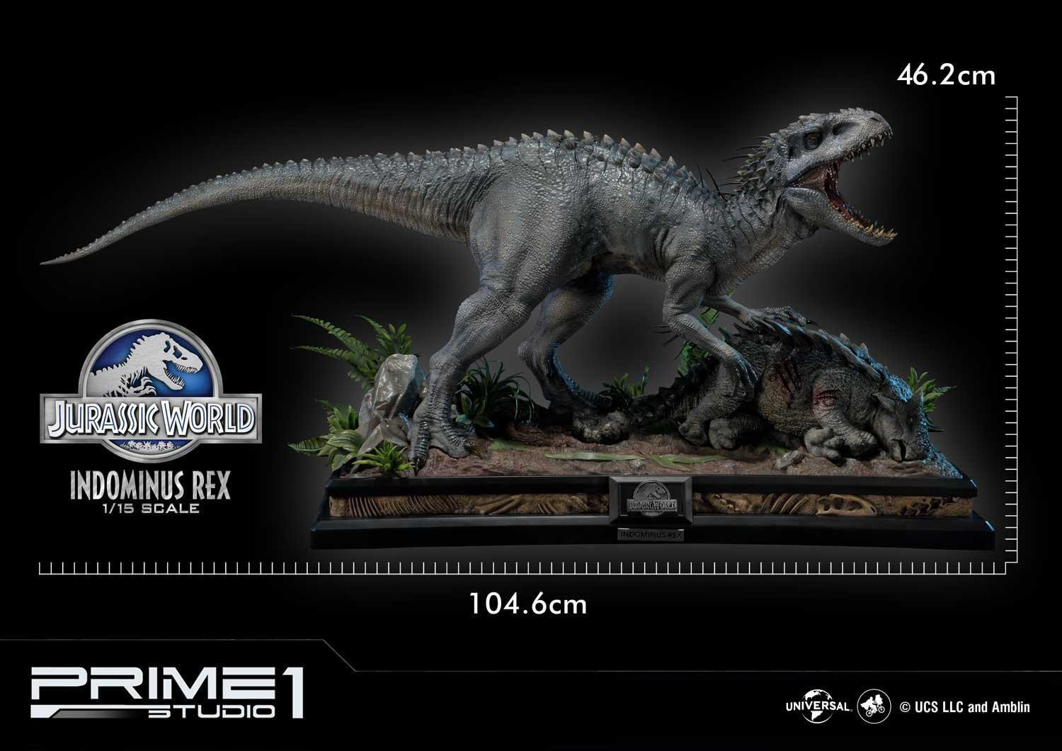 Jurassic World - Ankylosaurus - Indominus Rex - Legacy Museum Collection (LMCJW2-04S) - 1/15 - Bonus Version (Prime 1 Studio) photo 29