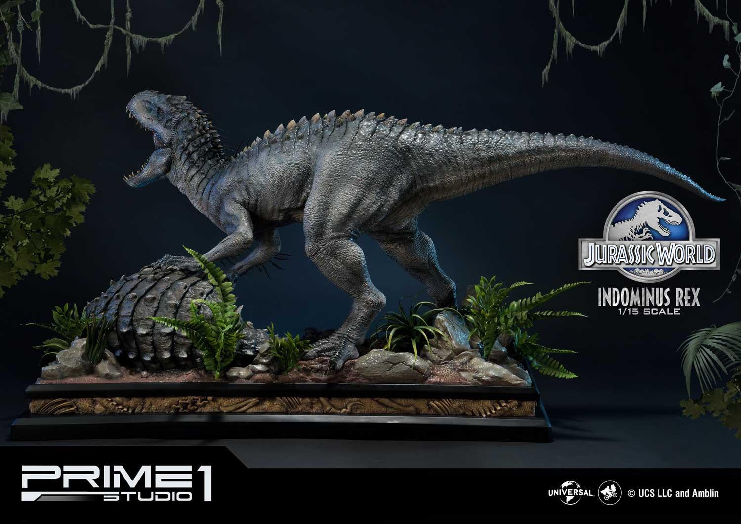 Jurassic World - Ankylosaurus - Indominus Rex - Legacy Museum Collection (LMCJW2-04S) - 1/15 - Bonus Version (Prime 1 Studio) photo 30