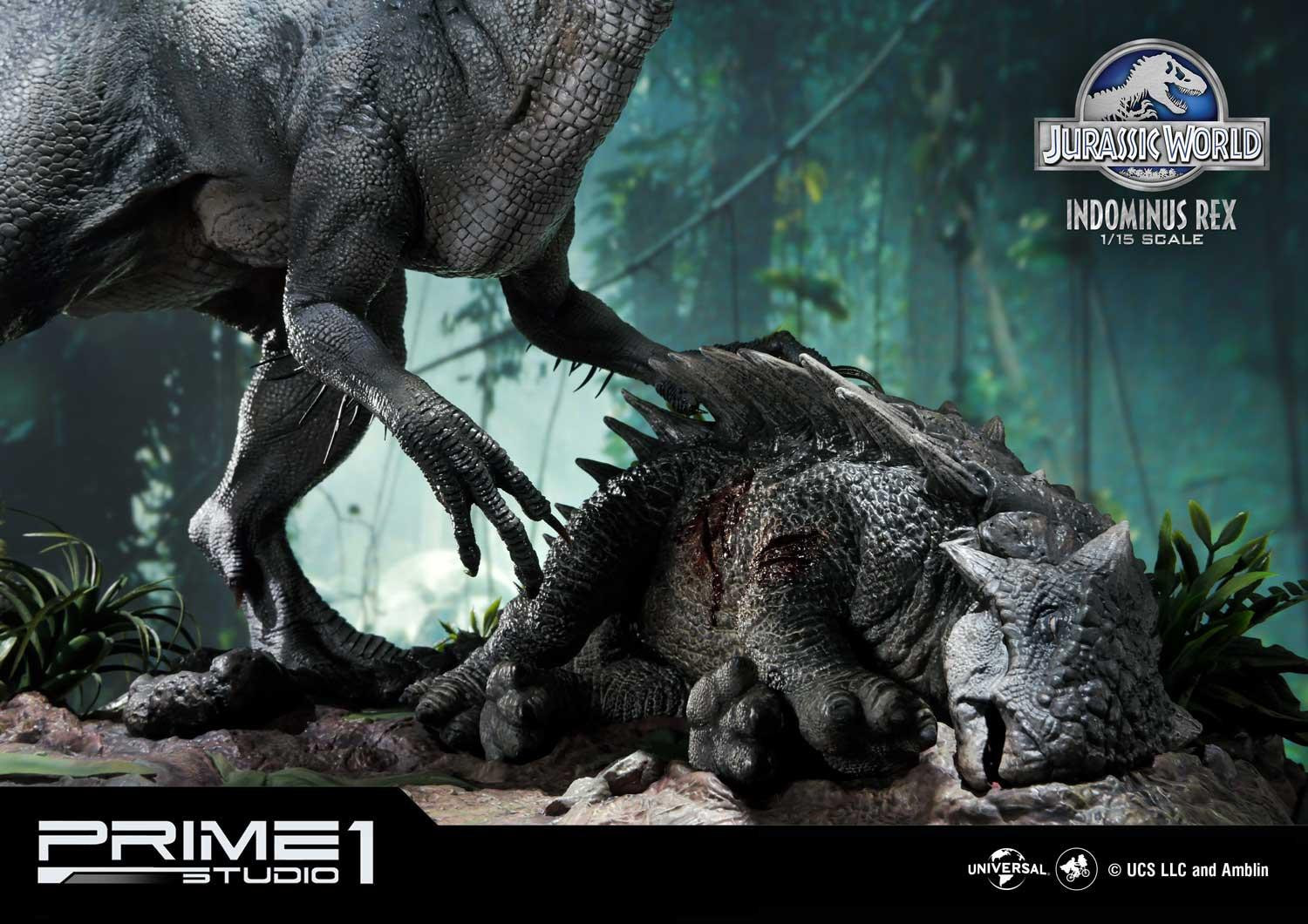 Jurassic World - Ankylosaurus - Indominus Rex - Legacy Museum Collection (LMCJW2-04S) - 1/15 - Bonus Version (Prime 1 Studio) photo 33