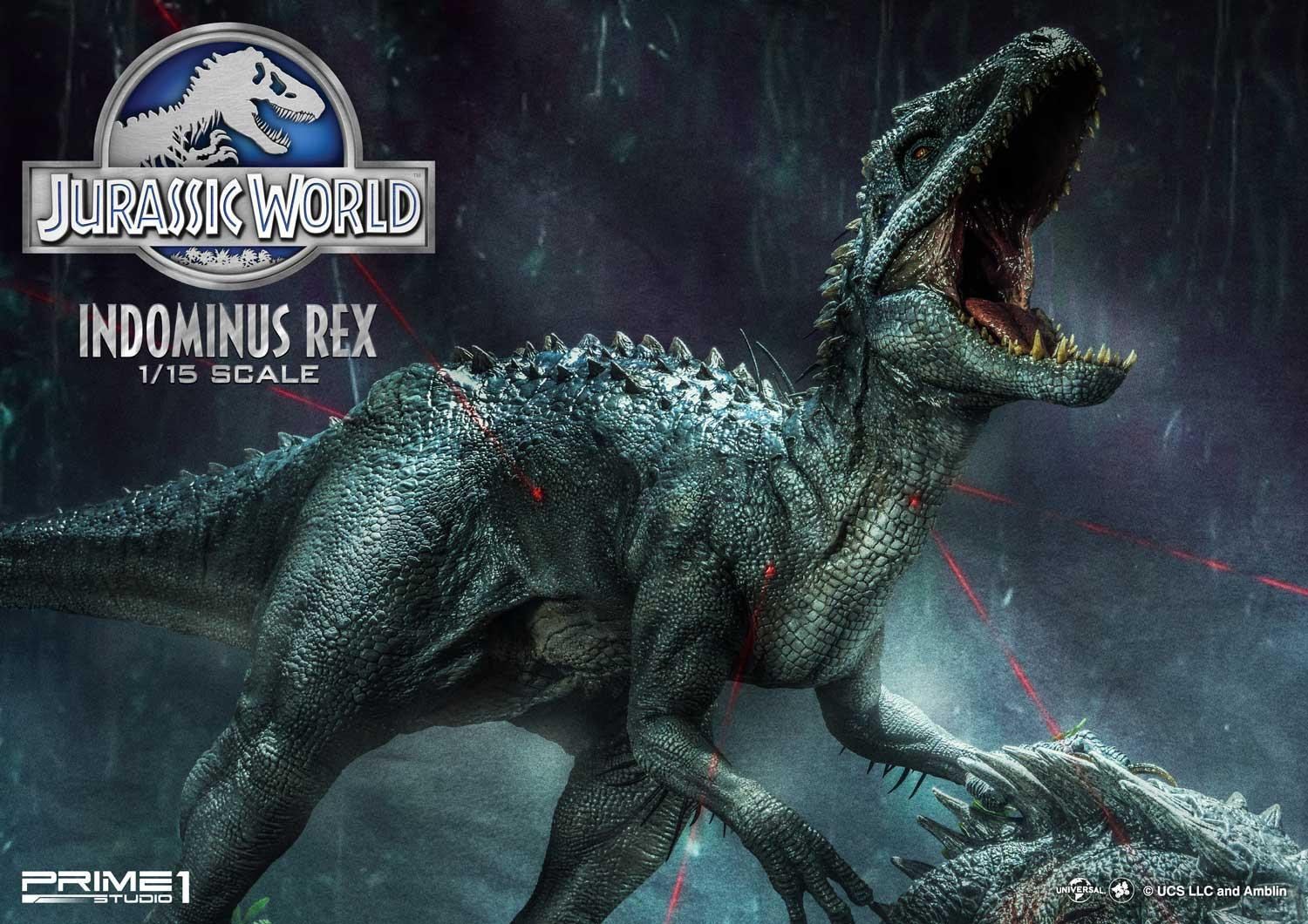 Jurassic World - Ankylosaurus - Indominus Rex - Legacy Museum Collection (LMCJW2-04S) - 1/15 - Bonus Version (Prime 1 Studio) photo 38