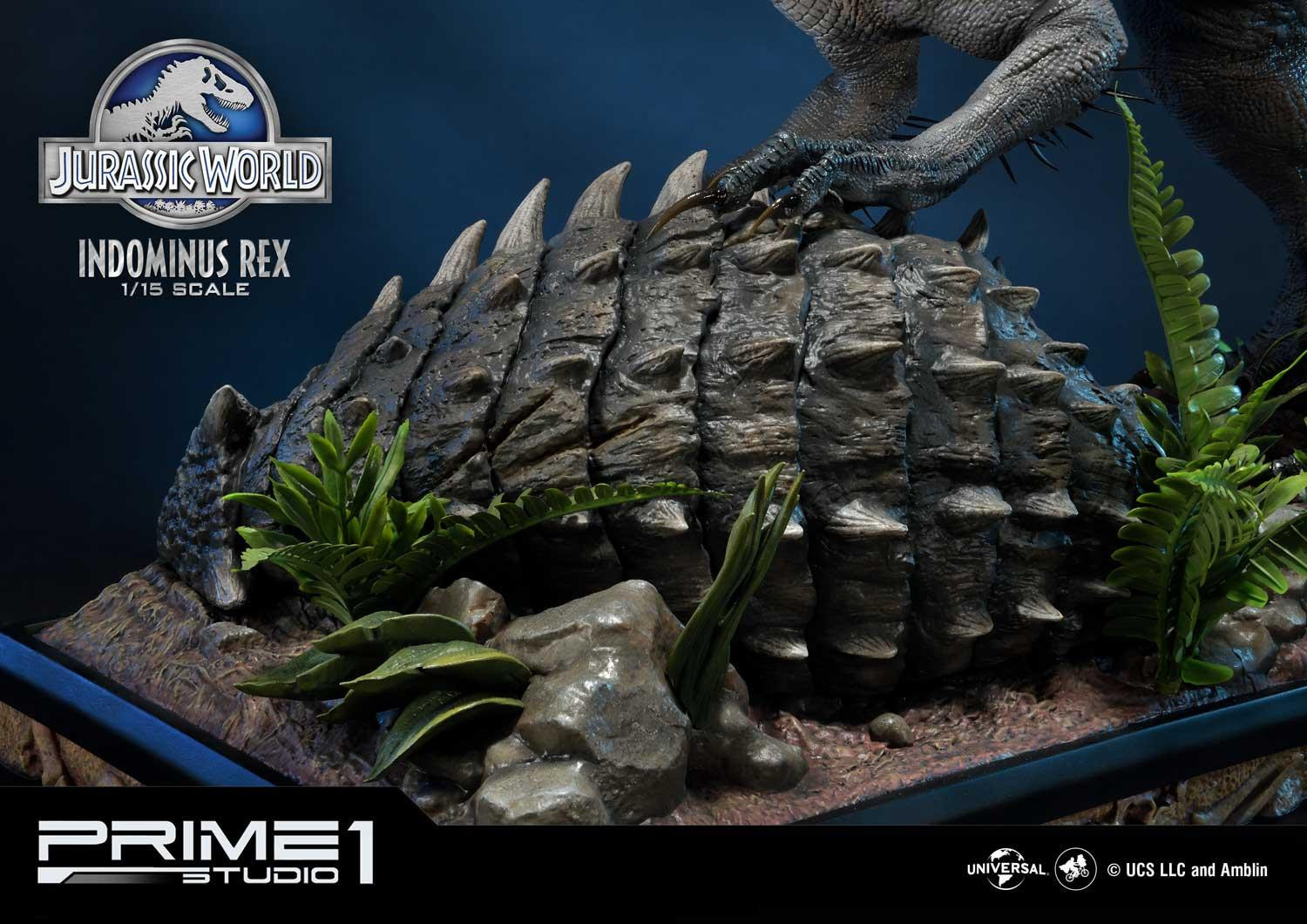 Jurassic World - Ankylosaurus - Indominus Rex - Legacy Museum Collection (LMCJW2-04S) - 1/15 - Bonus Version (Prime 1 Studio) photo 49