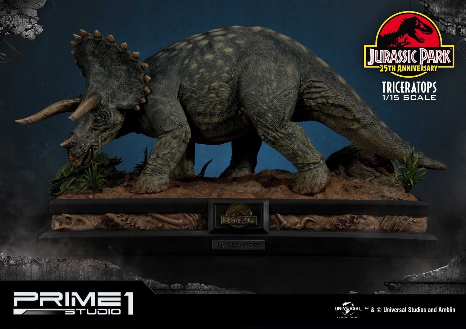 Jurassic Park - Triceratops - Legacy Museum Collection (LMCJP-02) - 1/15 (Prime 1 Studio) photo 6
