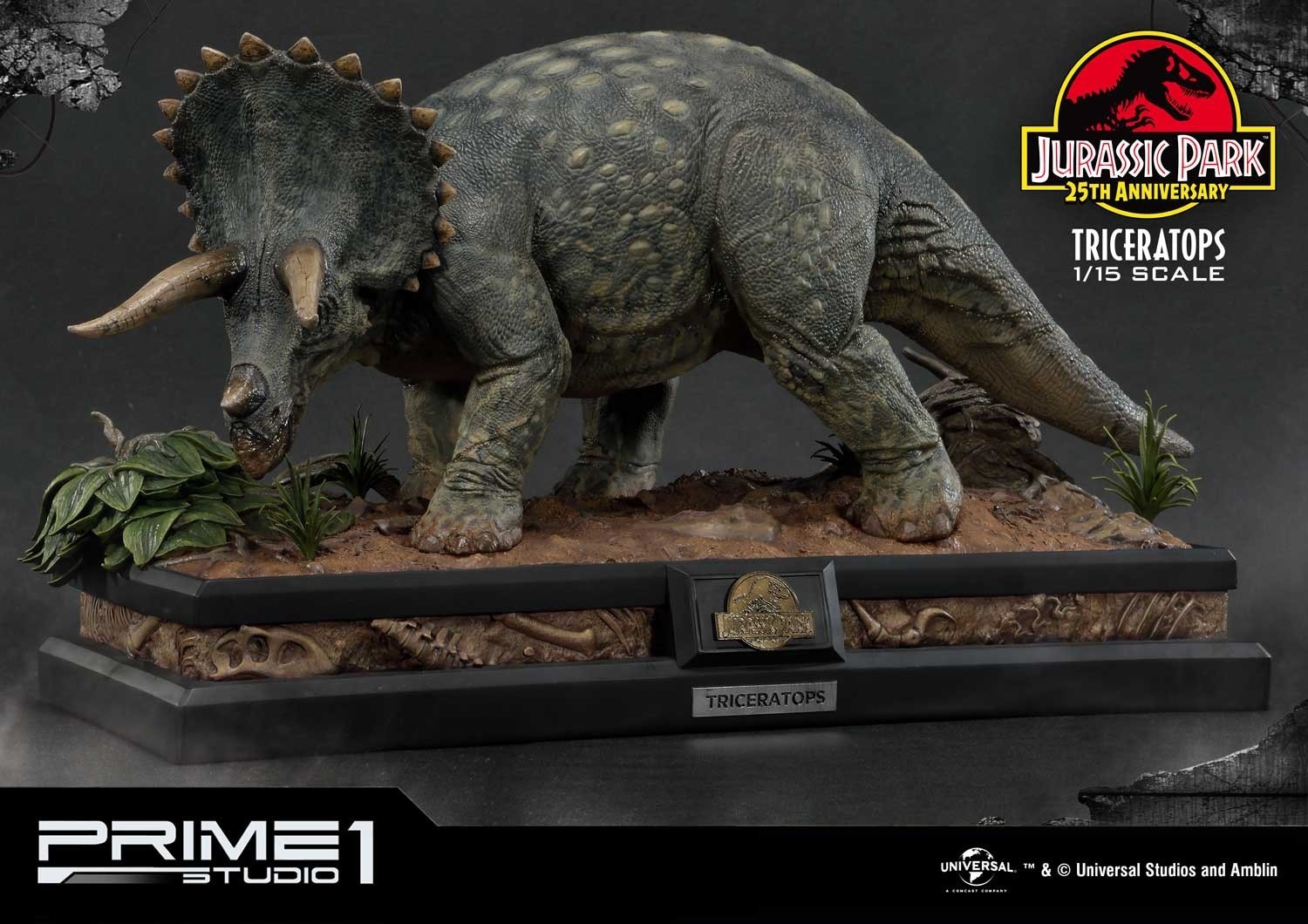 Jurassic Park - Triceratops - Legacy Museum Collection (LMCJP-02) - 1/15 (Prime 1 Studio) photo 9