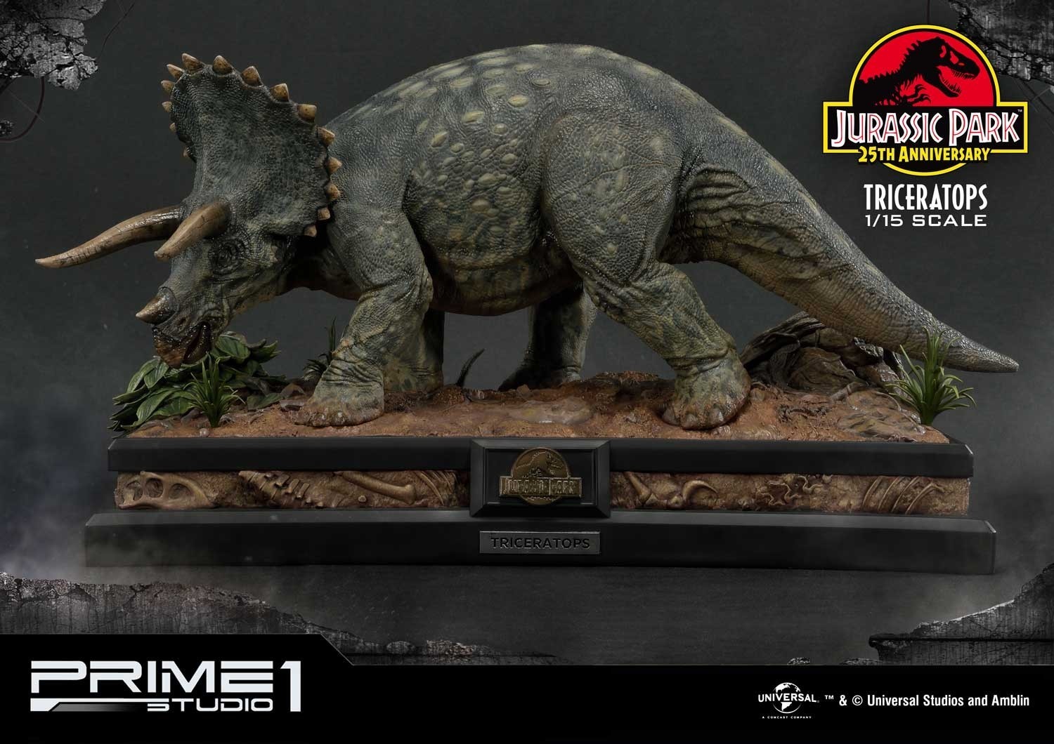 Jurassic Park - Triceratops - Legacy Museum Collection (LMCJP-02) - 1/15 (Prime 1 Studio) photo 11