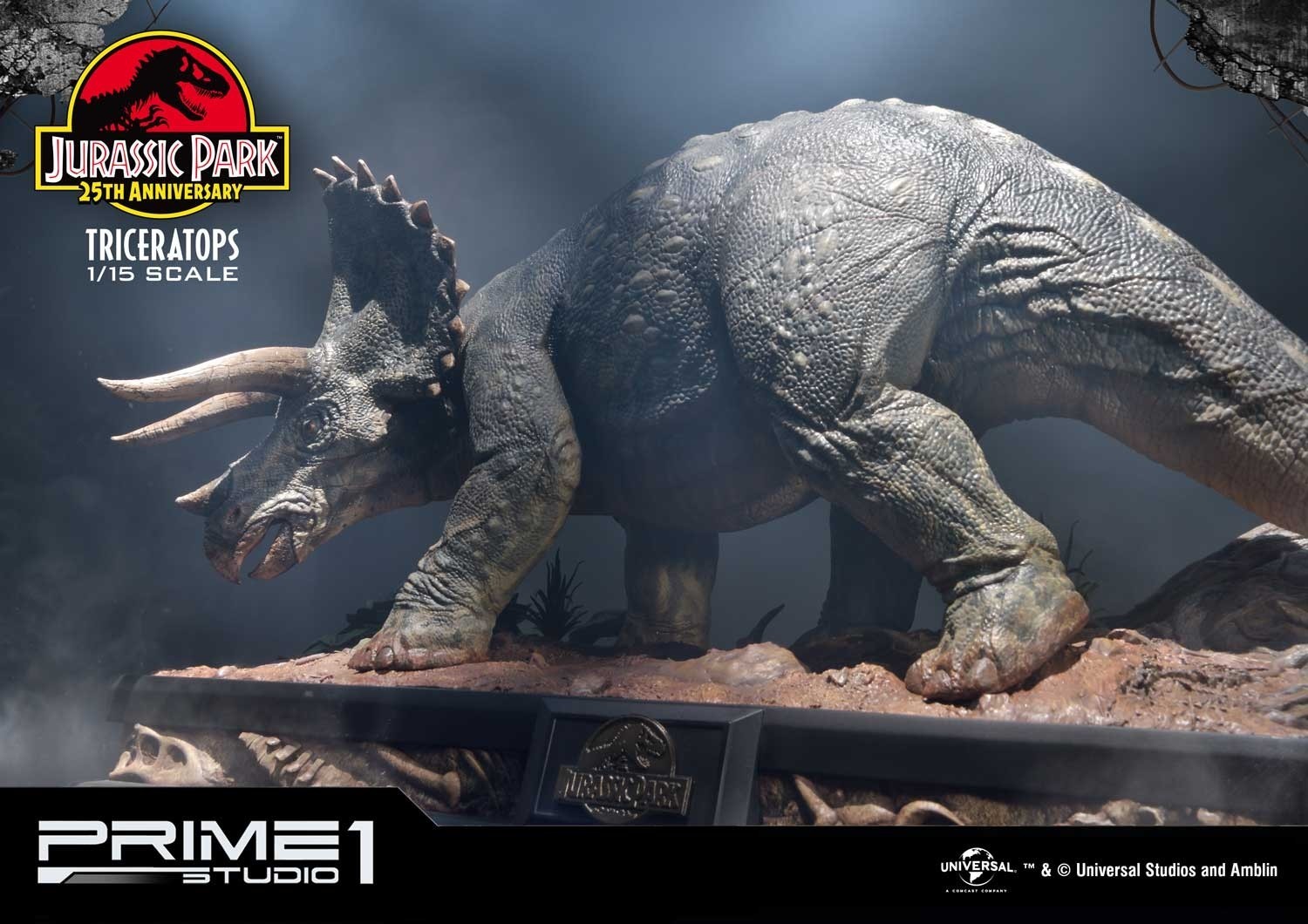 Jurassic Park - Triceratops - Legacy Museum Collection (LMCJP-02) - 1/15 (Prime 1 Studio) photo 18