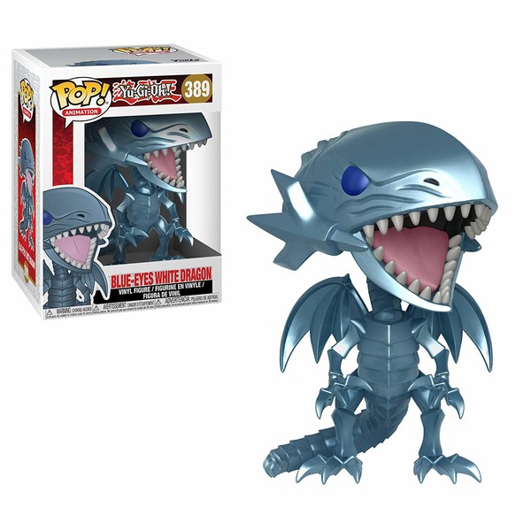 Yu-Gi-Oh! Duel Monsters - Blue-Eyes White Dragon - POP! Animation (389) - POP! Vinyl (Funko Toys)