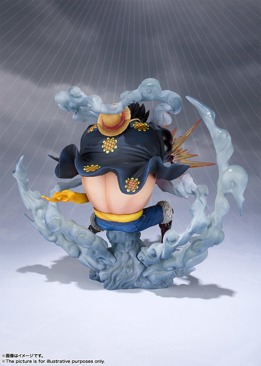 One Piece - Monkey D. Luffy - Chou Gekisen -Extra Battle- - Figuarts ZERO - Gear Fourth -Leo Bazooka- (Bandai Spirits) photo 5
