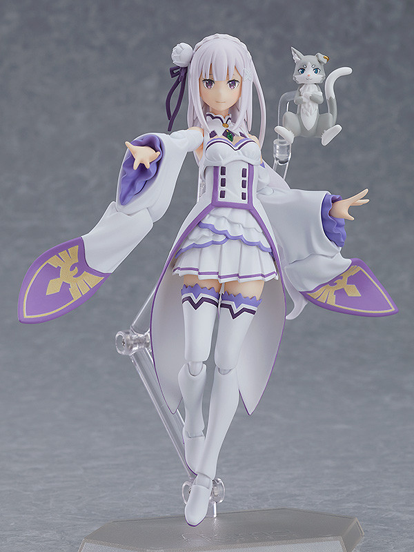 Re:Zero kara Hajimeru Isekai Seikatsu - Emilia - Puck - Figma (#419) (Max Factory) photo 2