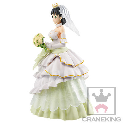 Sword Art Online Code Register - Kirigaya Suguha - EXQ Figure - Wedding (Banpresto) photo 2