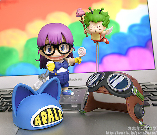 Dr Slump - Norimaki Arale - Norimaki Gajira - Unchi-kun - Nendoroid  (#1009) - Cat Ears Ver. (Good Smile Company) photo 6