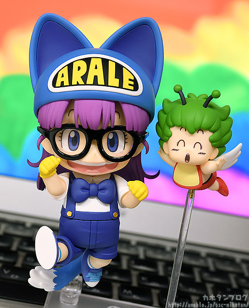 Dr Slump - Norimaki Arale - Norimaki Gajira - Unchi-kun - Nendoroid  (#1009) - Cat Ears Ver. (Good Smile Company) photo 16