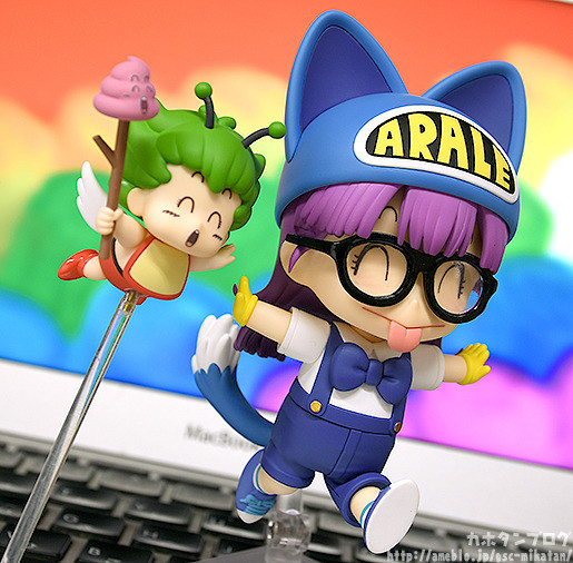 Dr Slump - Norimaki Arale - Norimaki Gajira - Unchi-kun - Nendoroid  (#1009) - Cat Ears Ver. (Good Smile Company) photo 20