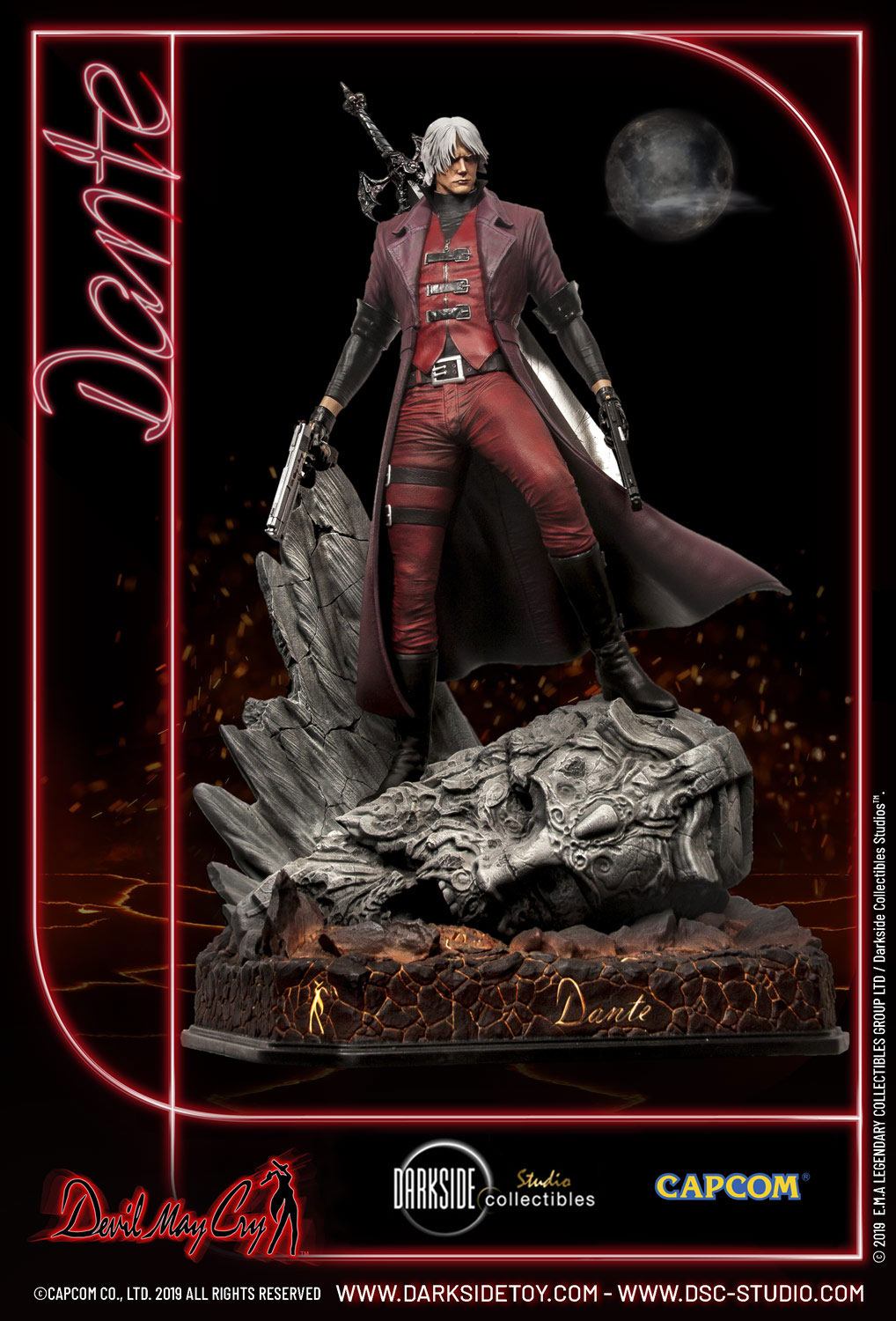 Devil May Cry - Dante - Mundus - Legacy Series - 1/4 - Exclusive Edition (DarkSide Collectibles) photo 3