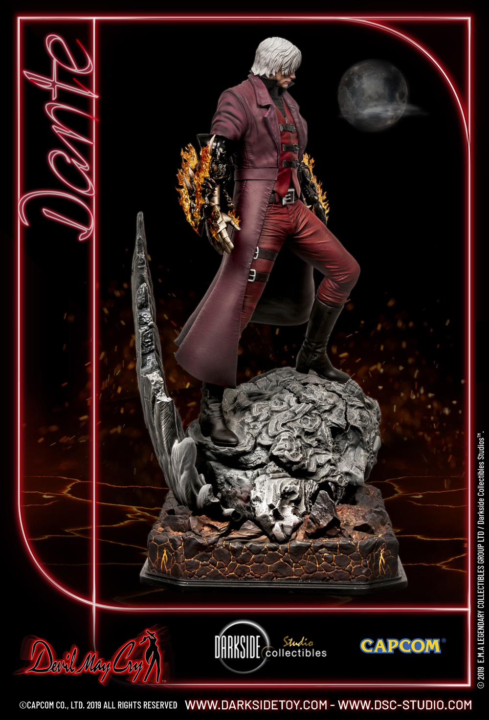 Devil May Cry - Dante - Mundus - Legacy Series - 1/4 - Exclusive Edition (DarkSide Collectibles) photo 9