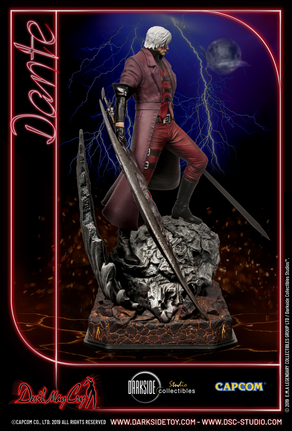 Devil May Cry - Dante - Mundus - Legacy Series - 1/4 - Exclusive Edition (DarkSide Collectibles) photo 11