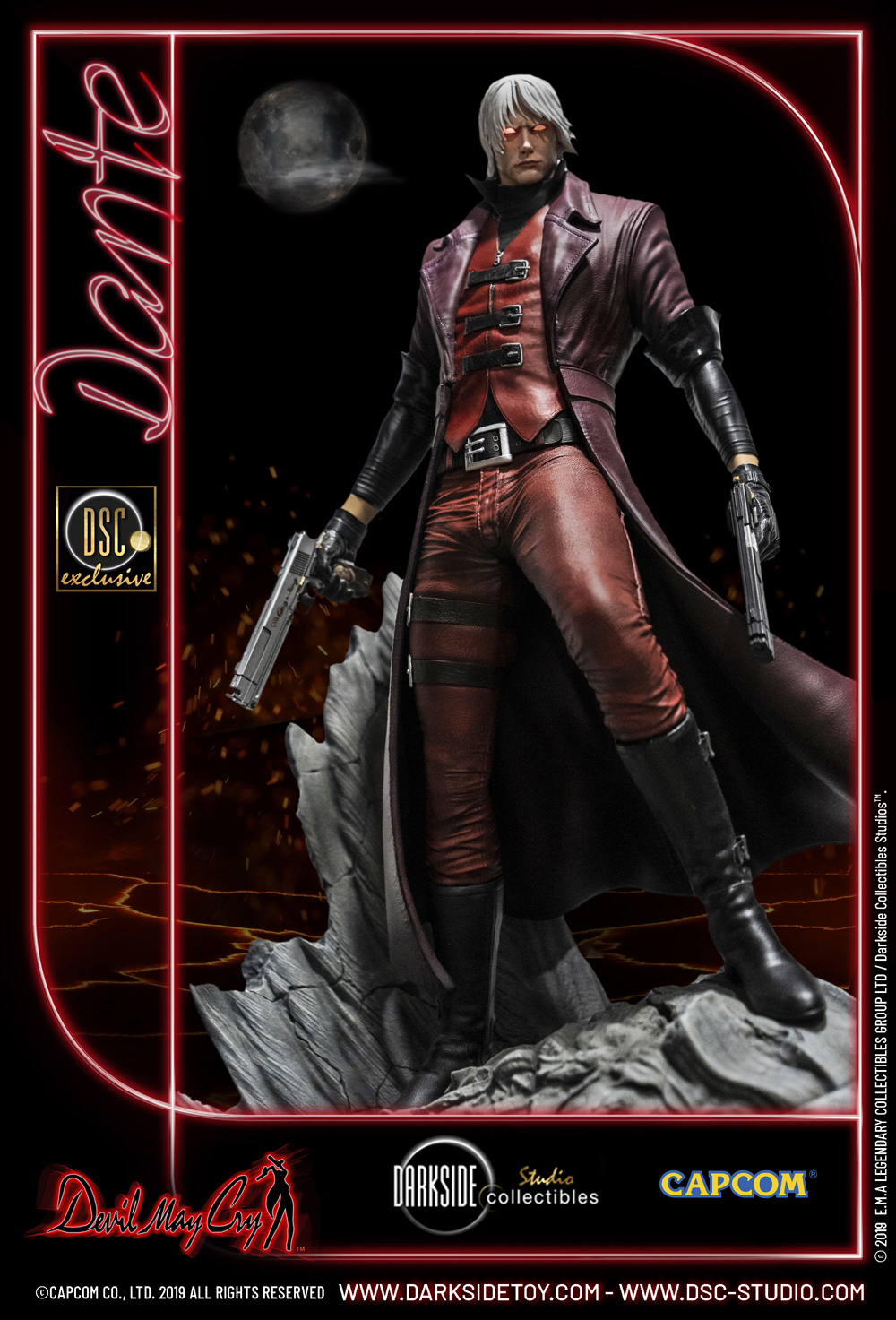 Devil May Cry - Dante - Mundus - Legacy Series - 1/4 - Exclusive Edition (DarkSide Collectibles) photo 12