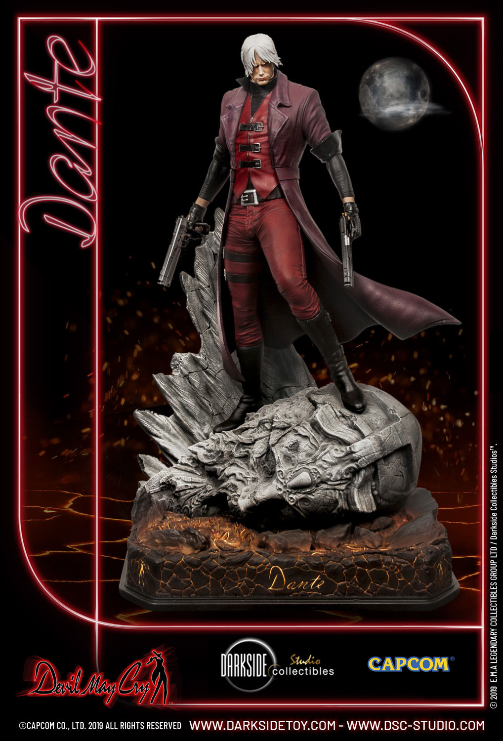 Devil May Cry - Dante - Mundus - Legacy Series - 1/4 - Exclusive Edition (DarkSide Collectibles) photo 15