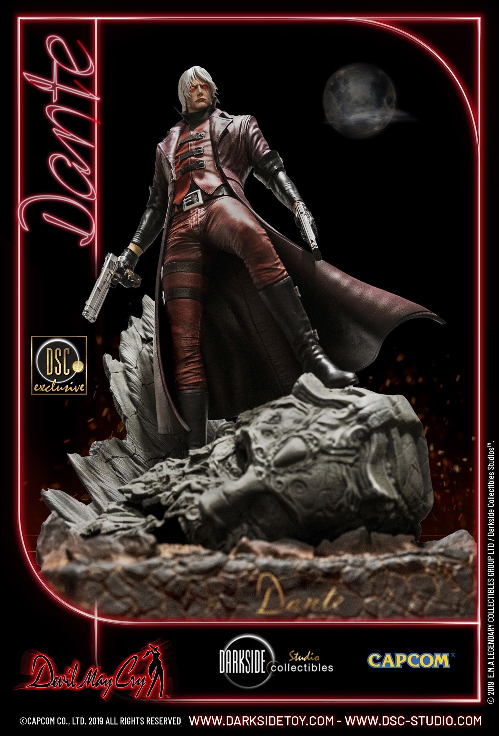Devil May Cry - Dante - Mundus - Legacy Series - 1/4 - Exclusive Edition (DarkSide Collectibles) photo 25