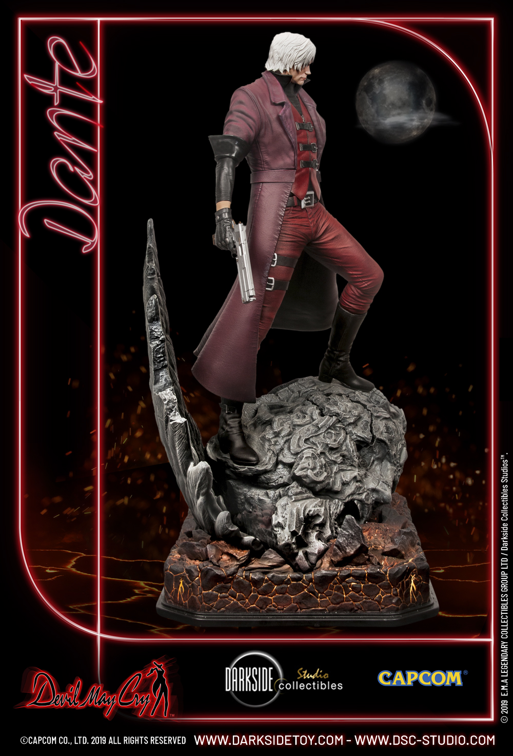 Devil May Cry - Dante - Mundus - Legacy Series - 1/4 - Exclusive Edition (DarkSide Collectibles) photo 27