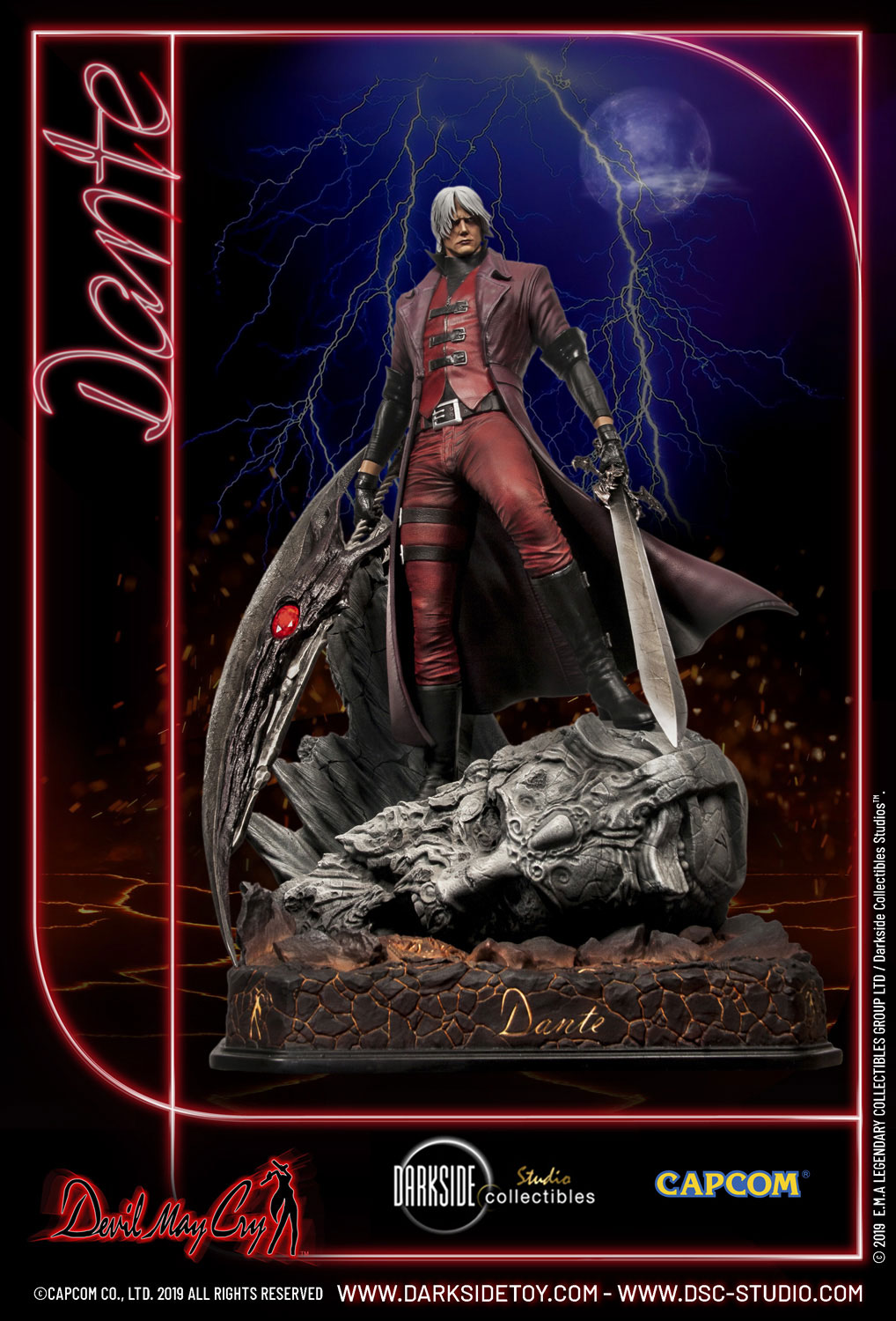 Devil May Cry - Dante - Mundus - Legacy Series - 1/4 - Exclusive Edition (DarkSide Collectibles) photo 32