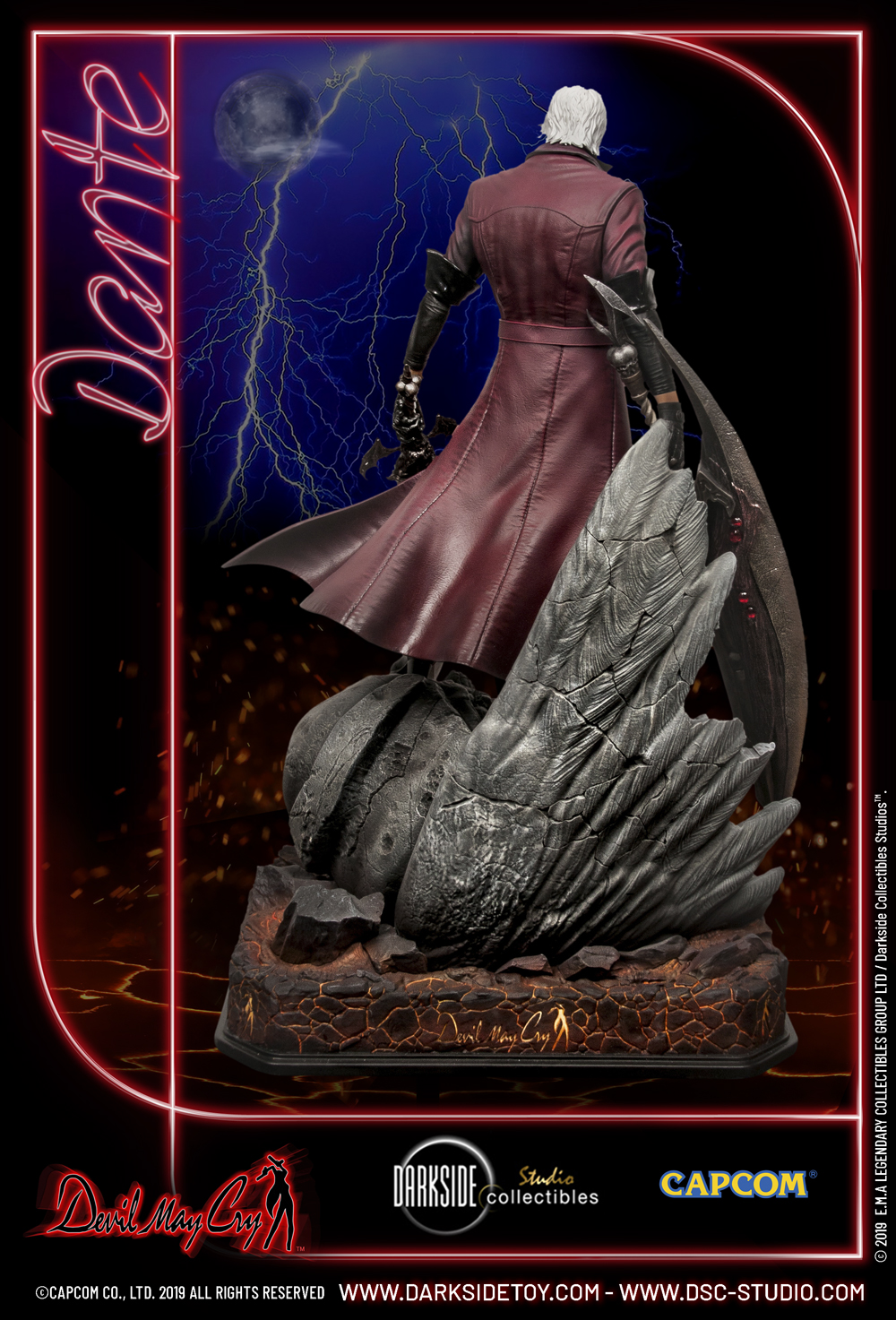 Devil May Cry - Dante - Mundus - Legacy Series - 1/4 - Exclusive Edition (DarkSide Collectibles) photo 33
