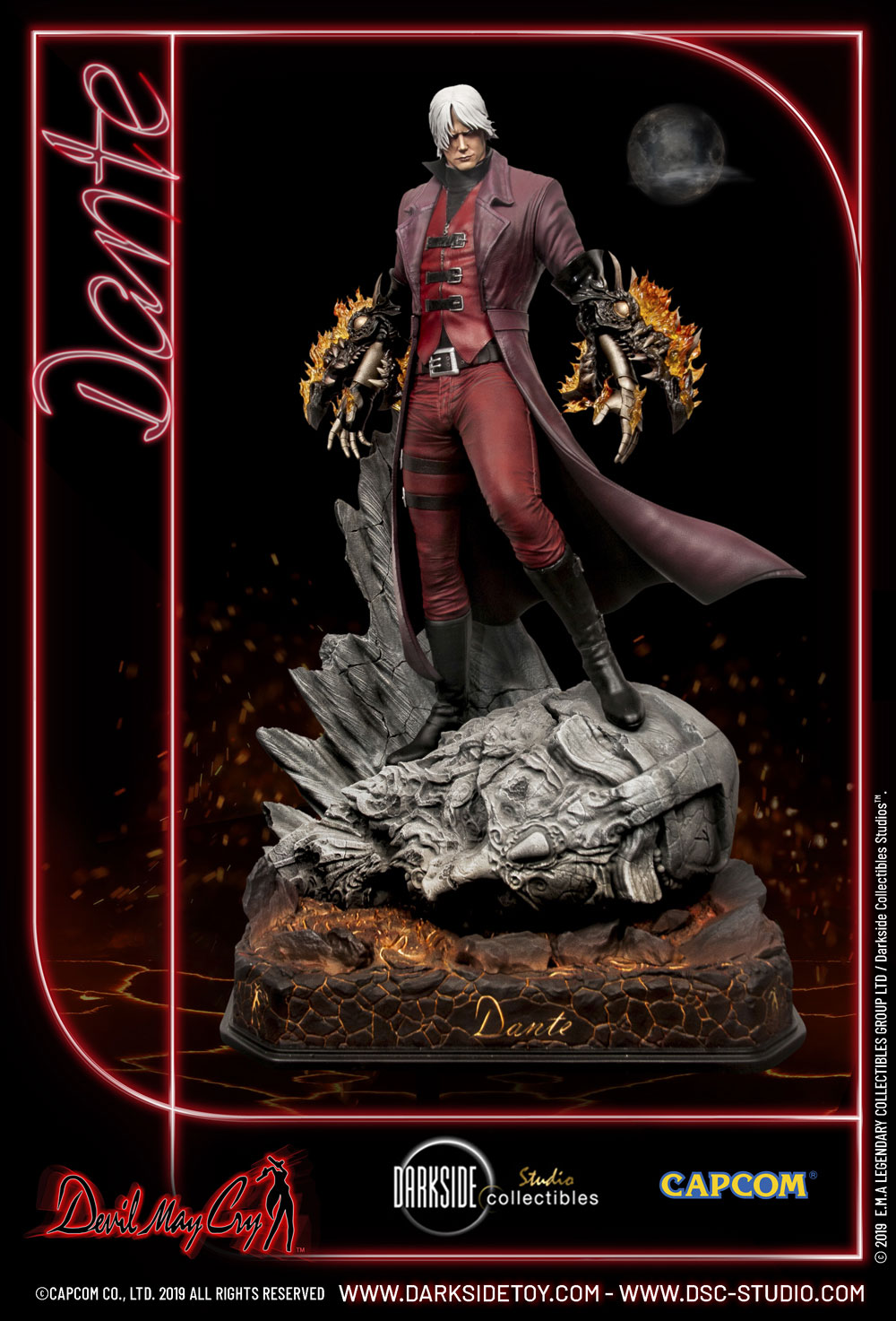 Devil May Cry - Dante - Mundus - Legacy Series - 1/4 - Exclusive Edition (DarkSide Collectibles) photo 35