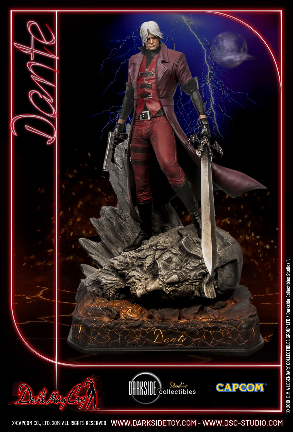 Devil May Cry - Dante - Mundus - Legacy Series - 1/4 - Exclusive Edition (DarkSide Collectibles) photo 37