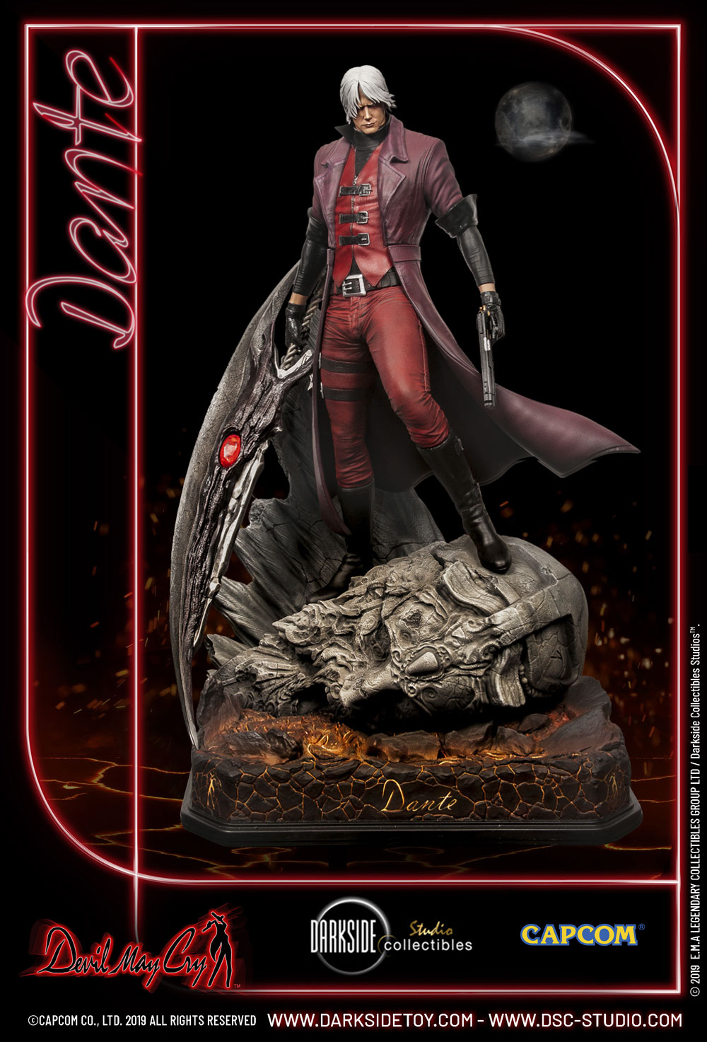 Devil May Cry - Dante - Mundus - Legacy Series - 1/4 - Exclusive Edition (DarkSide Collectibles) photo 38