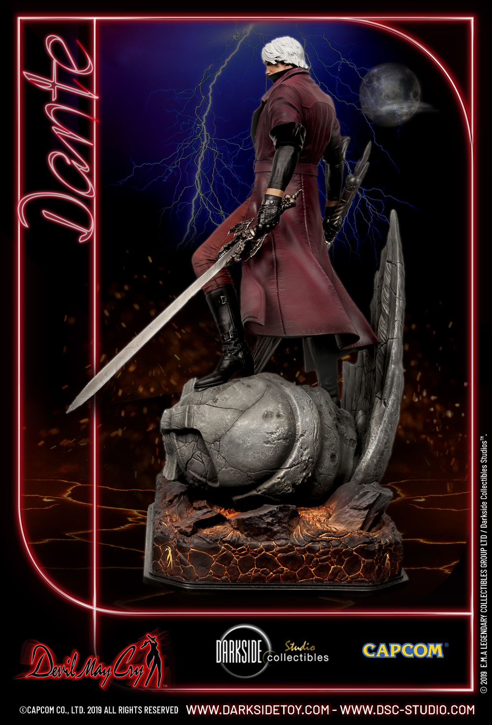 Devil May Cry - Dante - Mundus - Legacy Series - 1/4 - Exclusive Edition (DarkSide Collectibles) photo 39