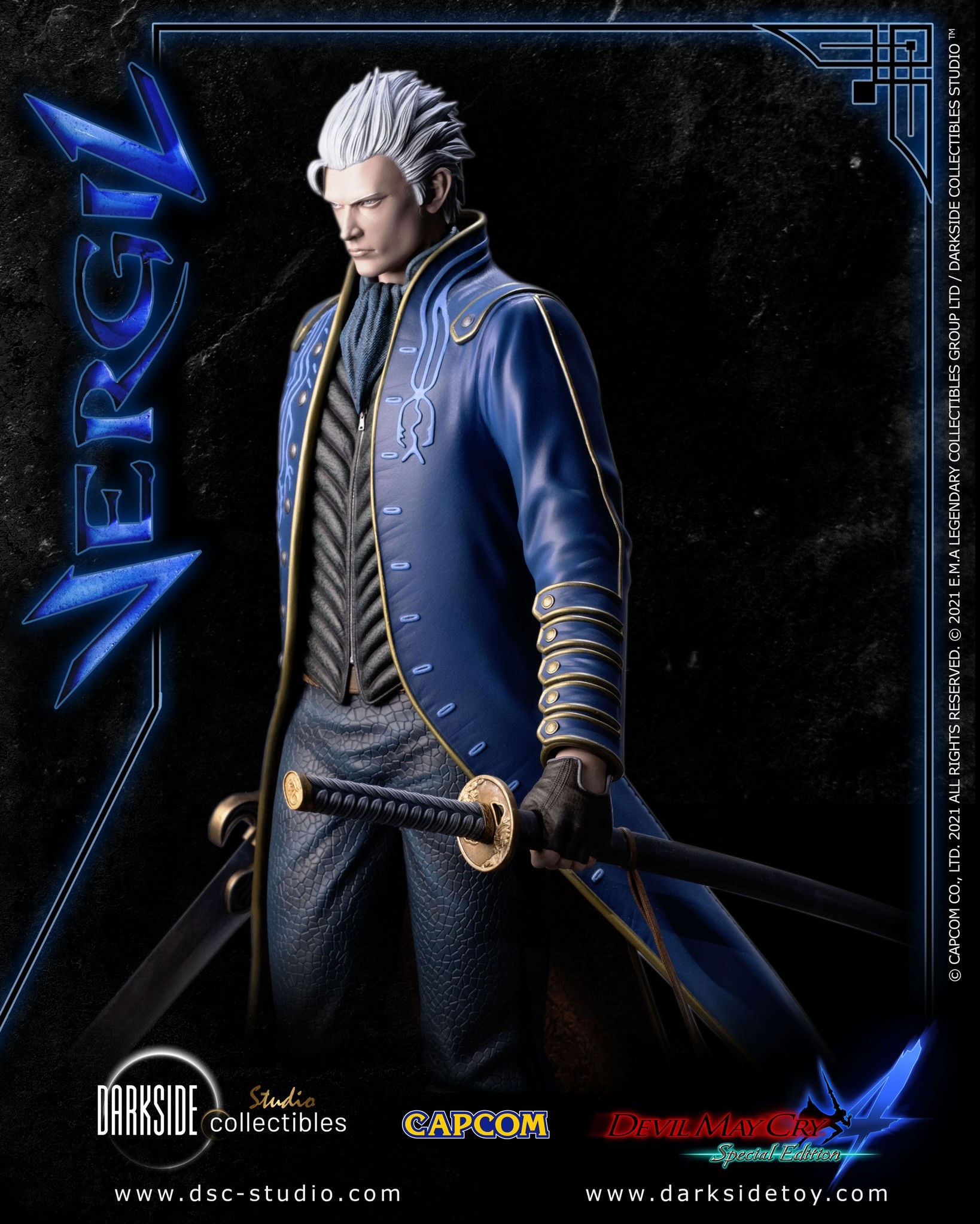 Devil May Cry 4: Special Edition - Vergil - 1/4 (DarkSide Collectibles) photo 4