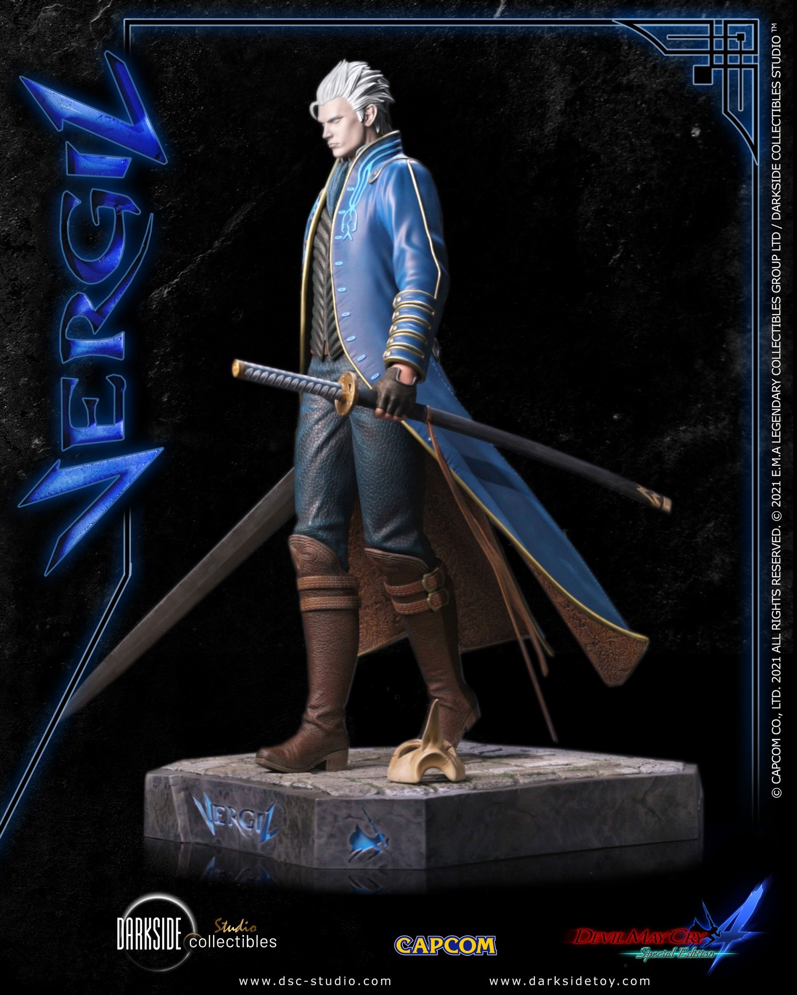 Devil May Cry 4: Special Edition - Vergil - 1/4 (DarkSide Collectibles) photo 5