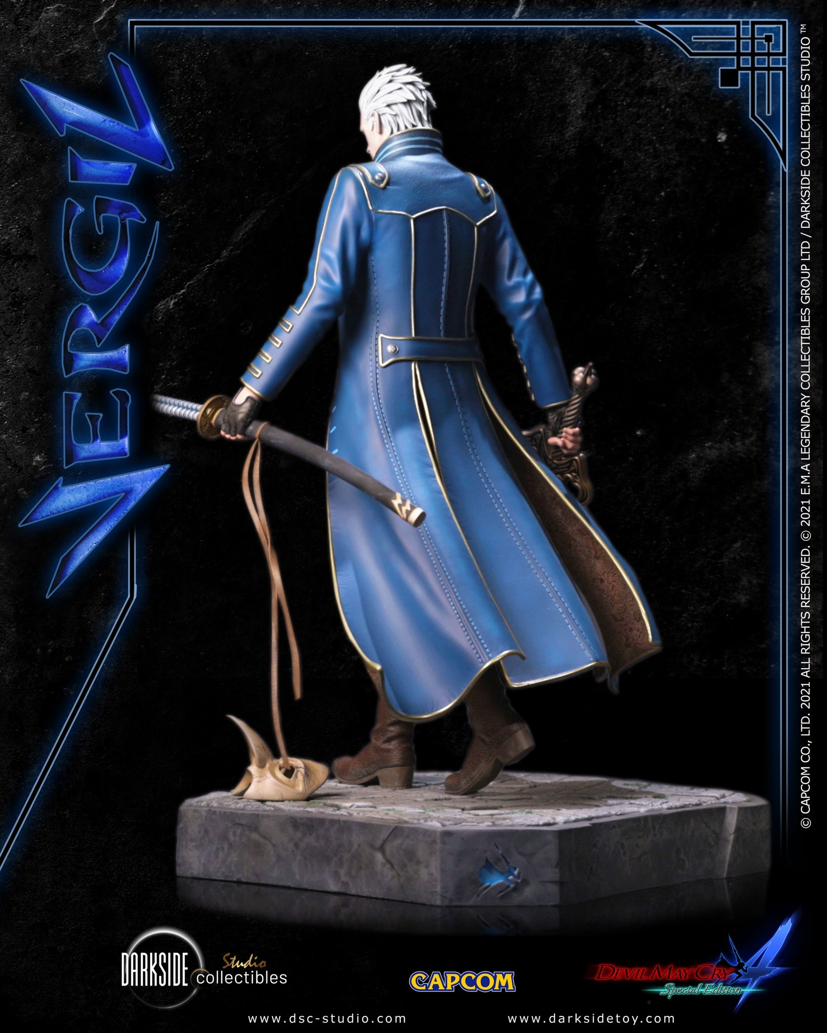 Devil May Cry 4: Special Edition - Vergil - 1/4 (DarkSide Collectibles) photo 7