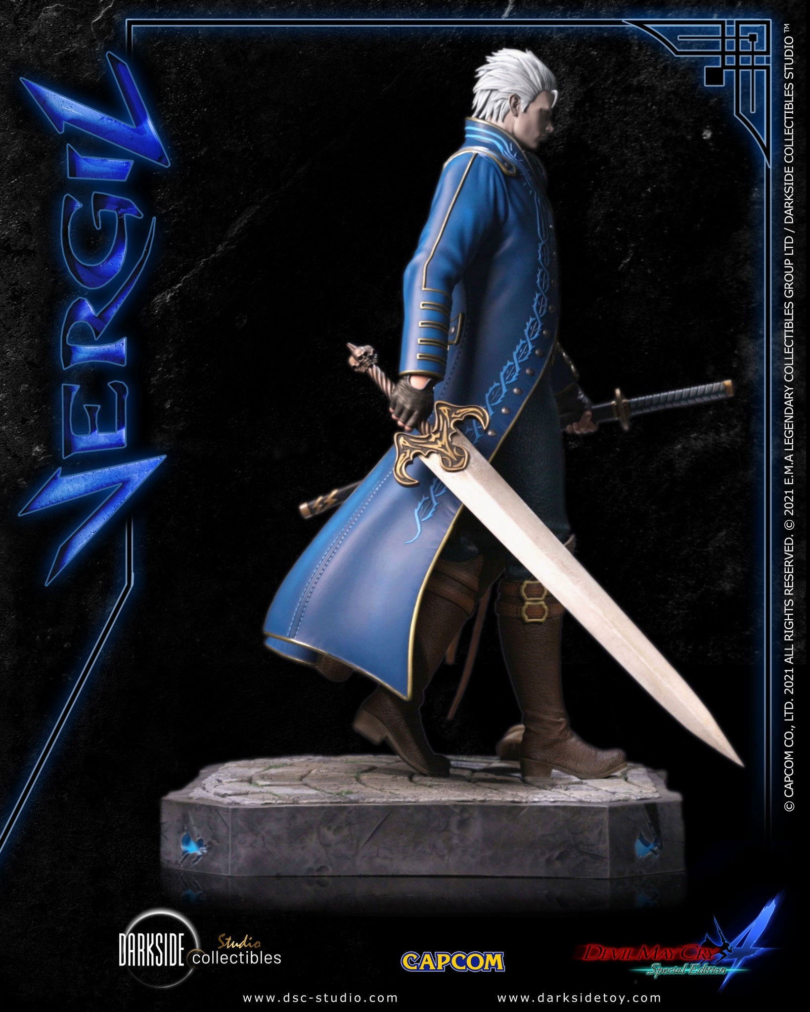 Devil May Cry 4: Special Edition - Vergil - 1/4 (DarkSide Collectibles) photo 9