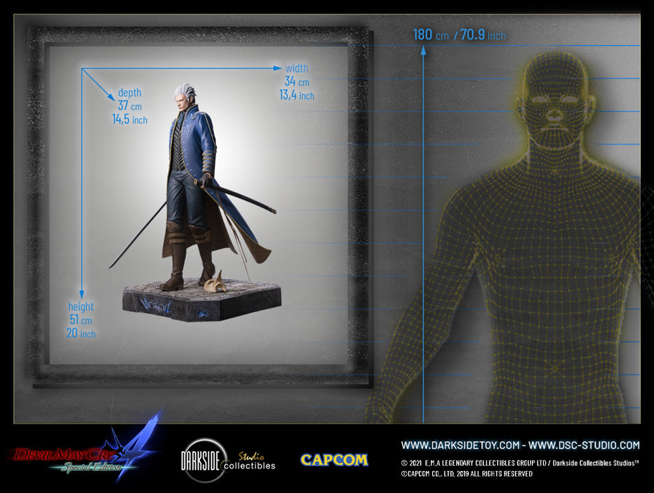 Devil May Cry 4: Special Edition - Vergil - 1/4 (DarkSide Collectibles) photo 21