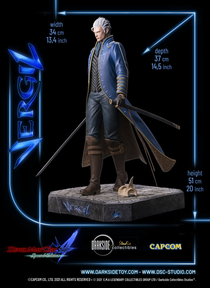 Devil May Cry 4: Special Edition - Vergil - 1/4 (DarkSide Collectibles) photo 22