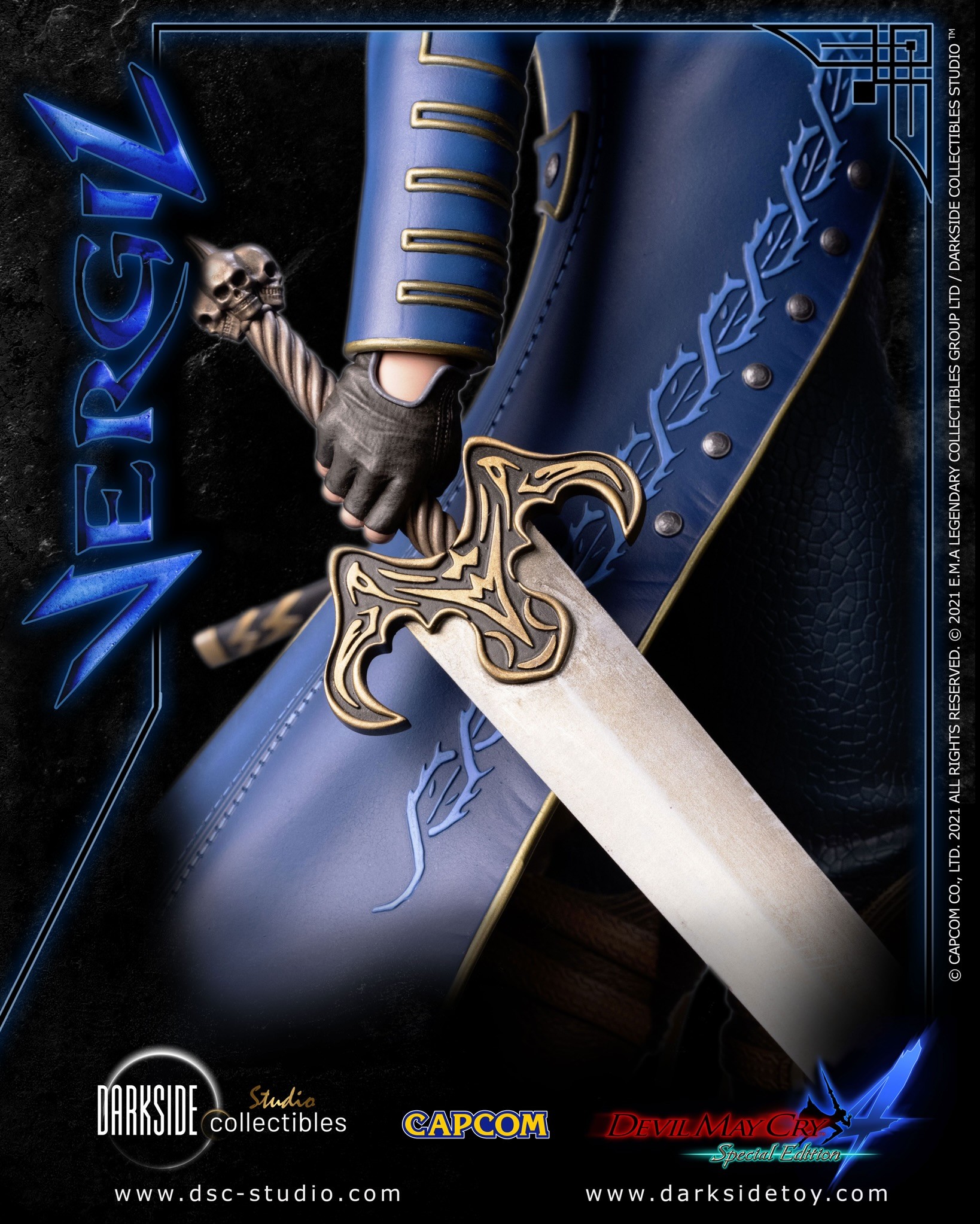 Devil May Cry 4: Special Edition - Vergil - 1/4 (DarkSide Collectibles) photo 30