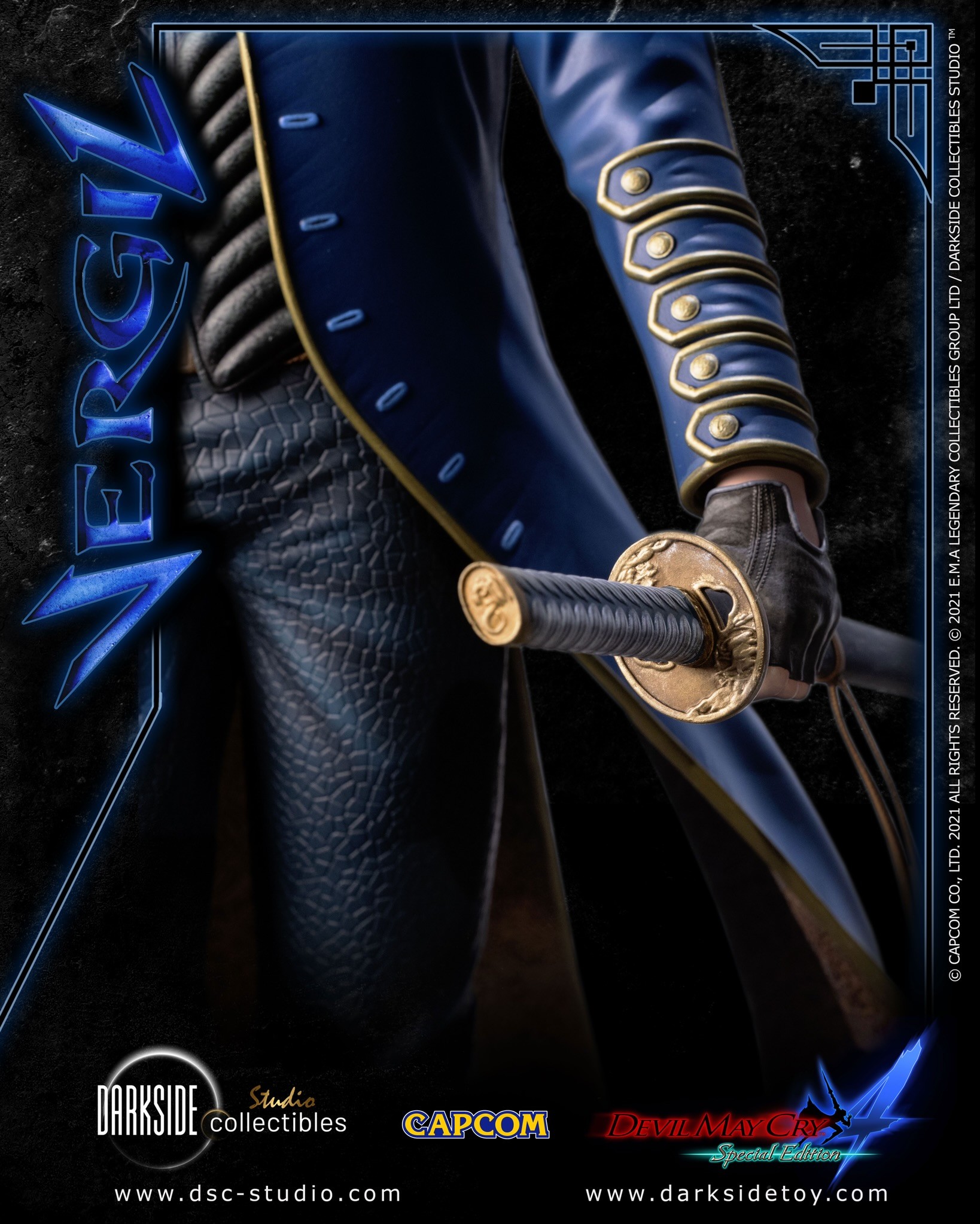 Devil May Cry 4: Special Edition - Vergil - 1/4 (DarkSide Collectibles) photo 34
