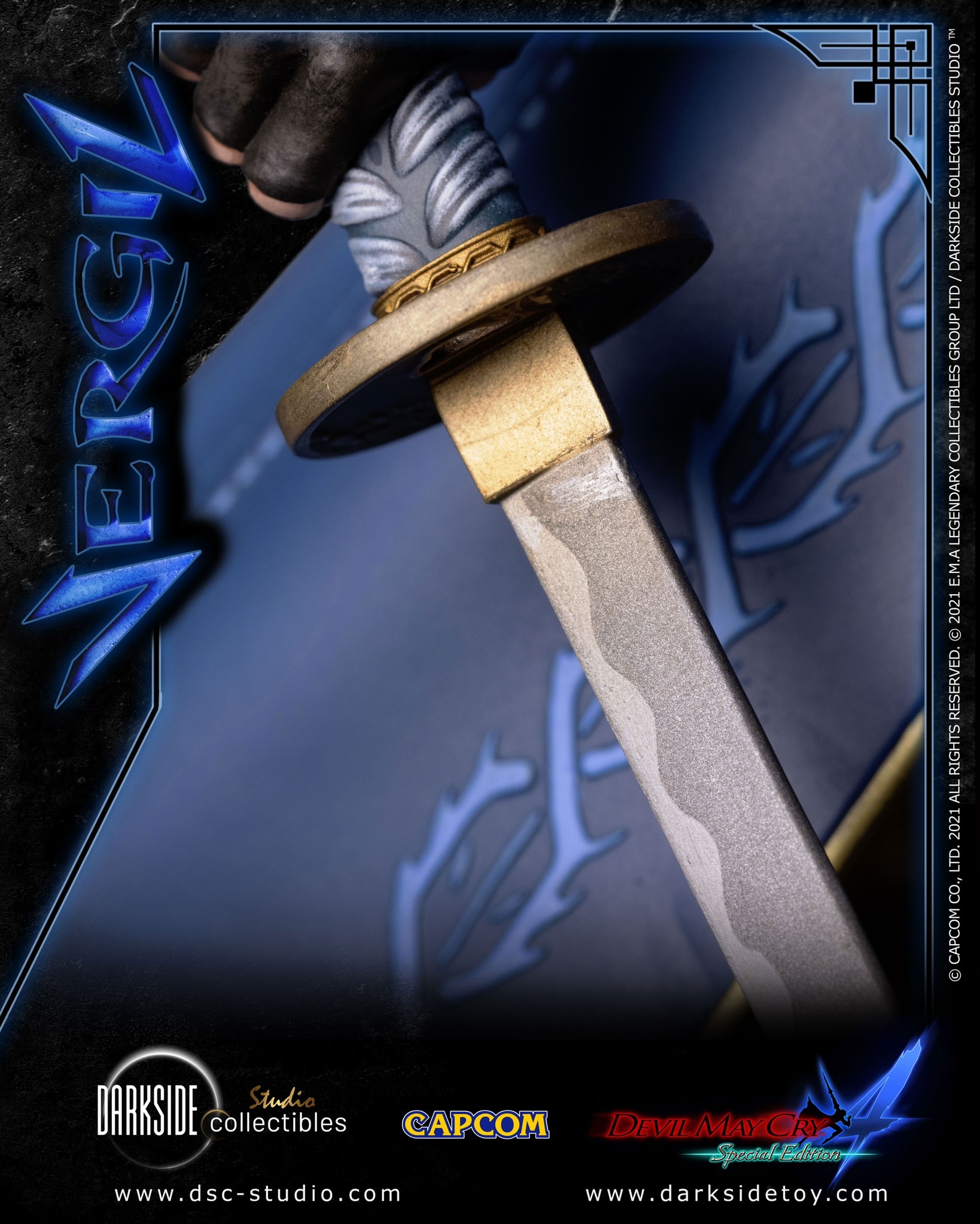 Devil May Cry 4: Special Edition - Vergil - 1/4 (DarkSide Collectibles) photo 35