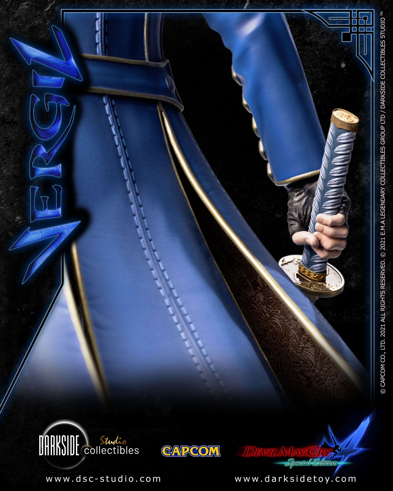 Devil May Cry 4: Special Edition - Vergil - 1/4 (DarkSide Collectibles) photo 39