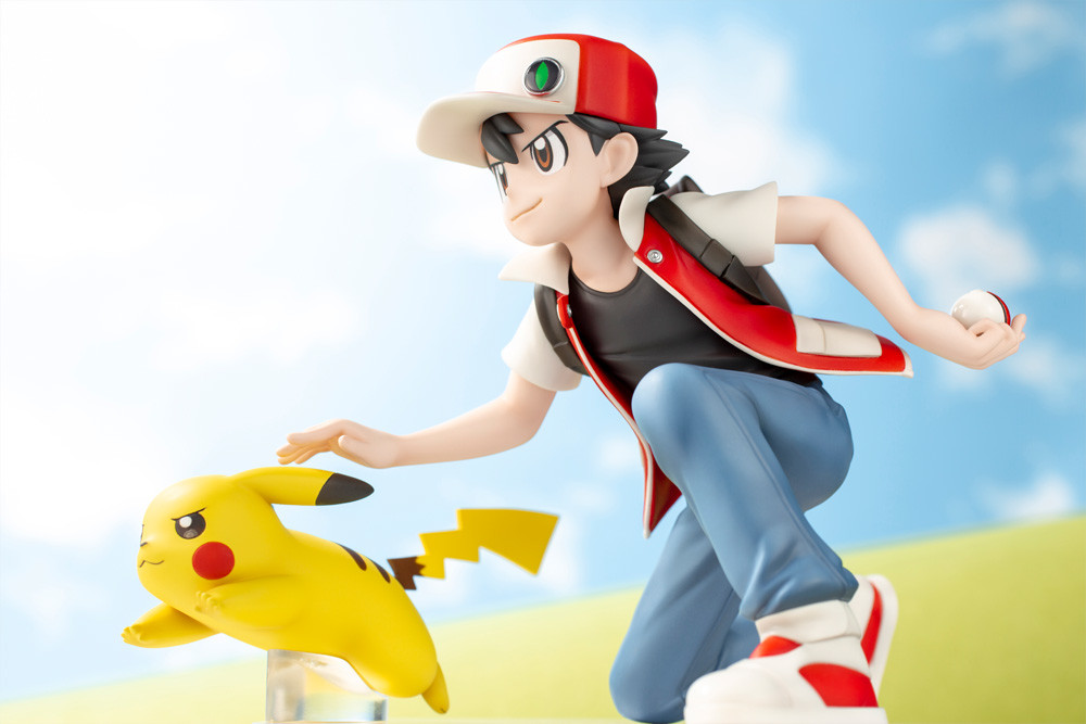 Pocket Monsters - Pikachu - Red - Pokémon Center Original Figure - 1/8 (Kotobukiya) photo 3
