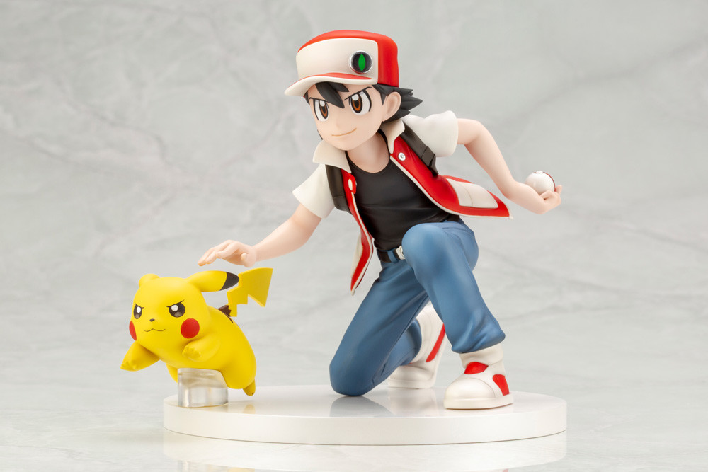 Pocket Monsters - Pikachu - Red - Pokémon Center Original Figure - 1/8 (Kotobukiya) photo 8