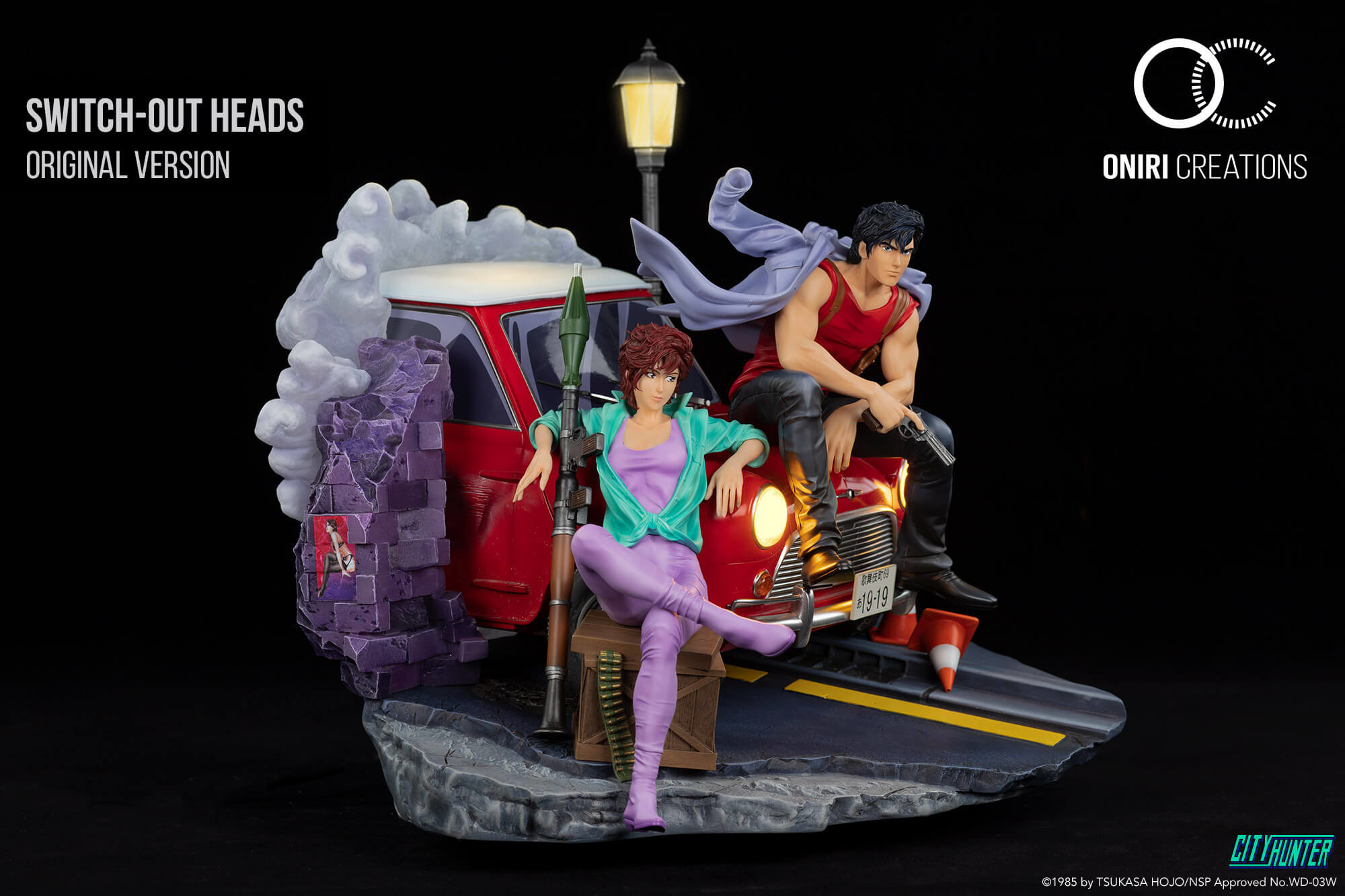 City Hunter - Makimura Kaori - Saeba Ryou - Diorama - 1/6 (Oniri Creations) photo 2