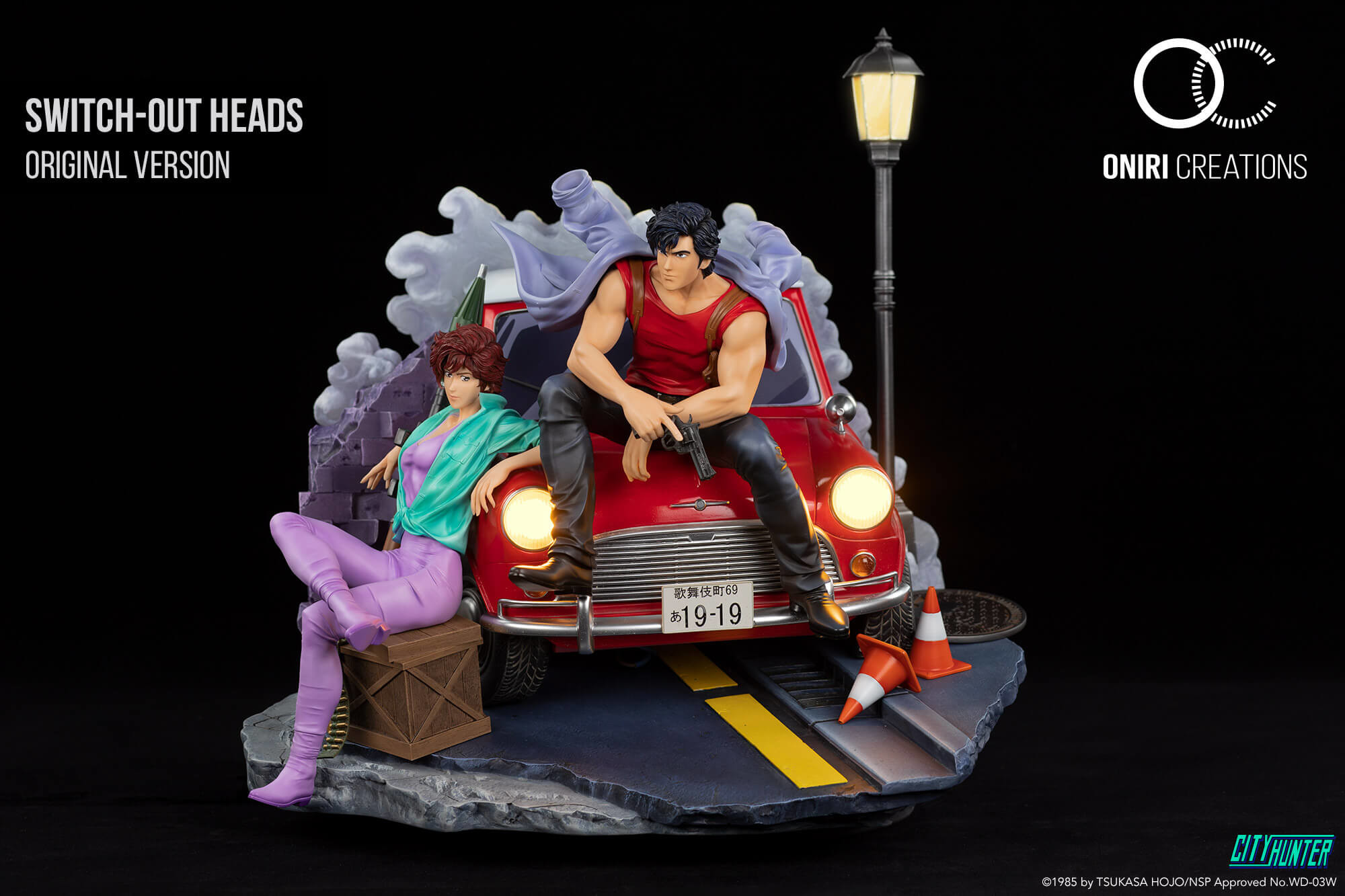 City Hunter - Makimura Kaori - Saeba Ryou - Diorama - 1/6 (Oniri Creations) photo 3