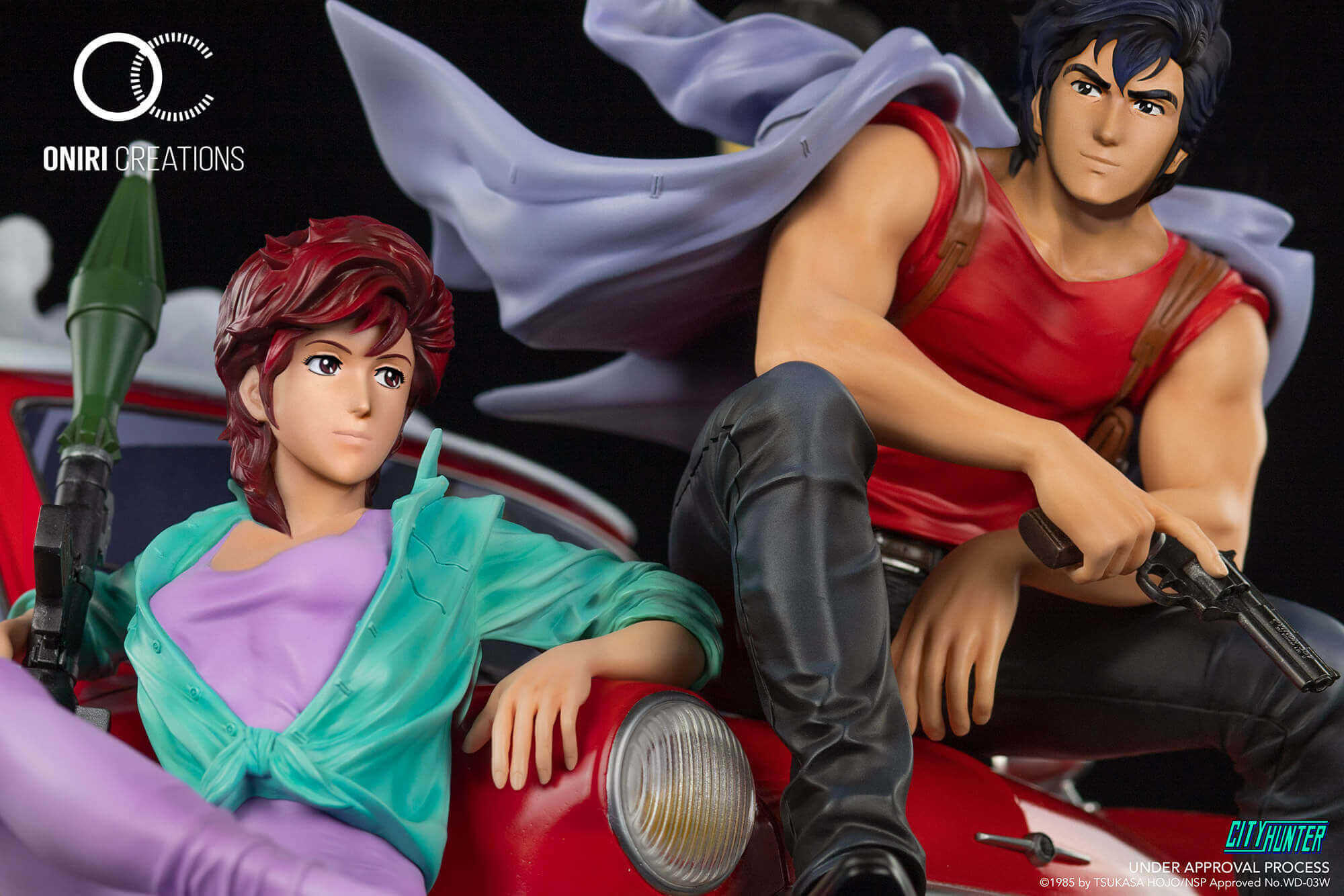 City Hunter - Makimura Kaori - Saeba Ryou - Diorama - 1/6 (Oniri Creations) photo 5