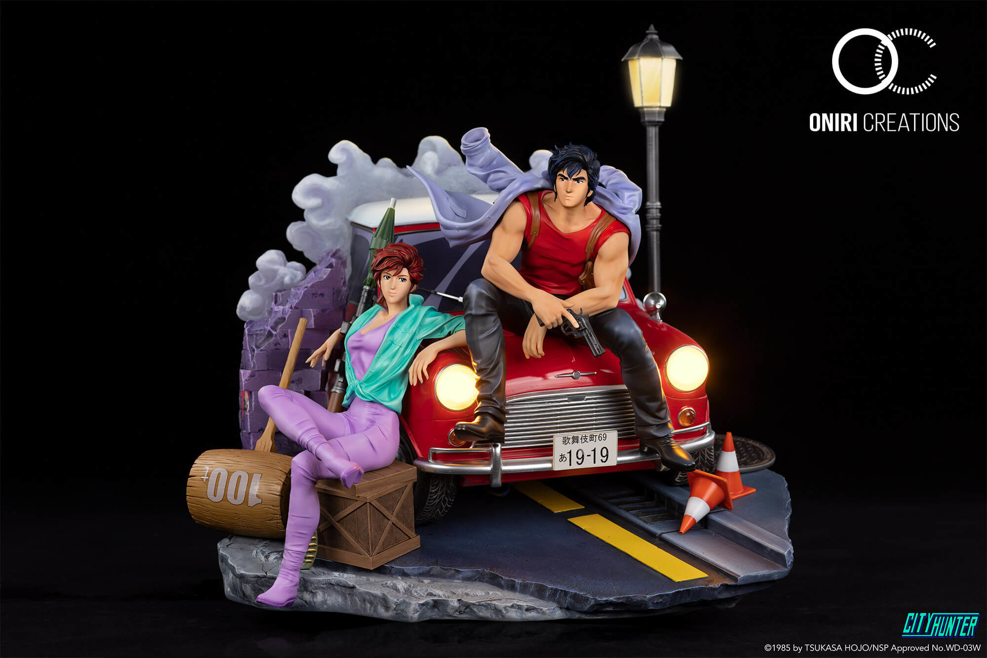 City Hunter - Makimura Kaori - Saeba Ryou - Diorama - 1/6 (Oniri Creations) photo 10