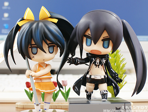 Puchitto Rock Shooter - Black ★ Rock Shooter - Cheerful Japan! - Nendoroid  (#180) - Puchitto Support ver. (Good Smile Company) photo 6