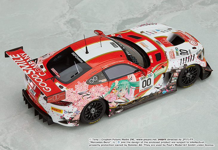 Good Smile Racing - Hatsune Miku - Itasha - 1/43 - AMG: 2017 SPA24H Ver. (GOOD SMILE Racing)