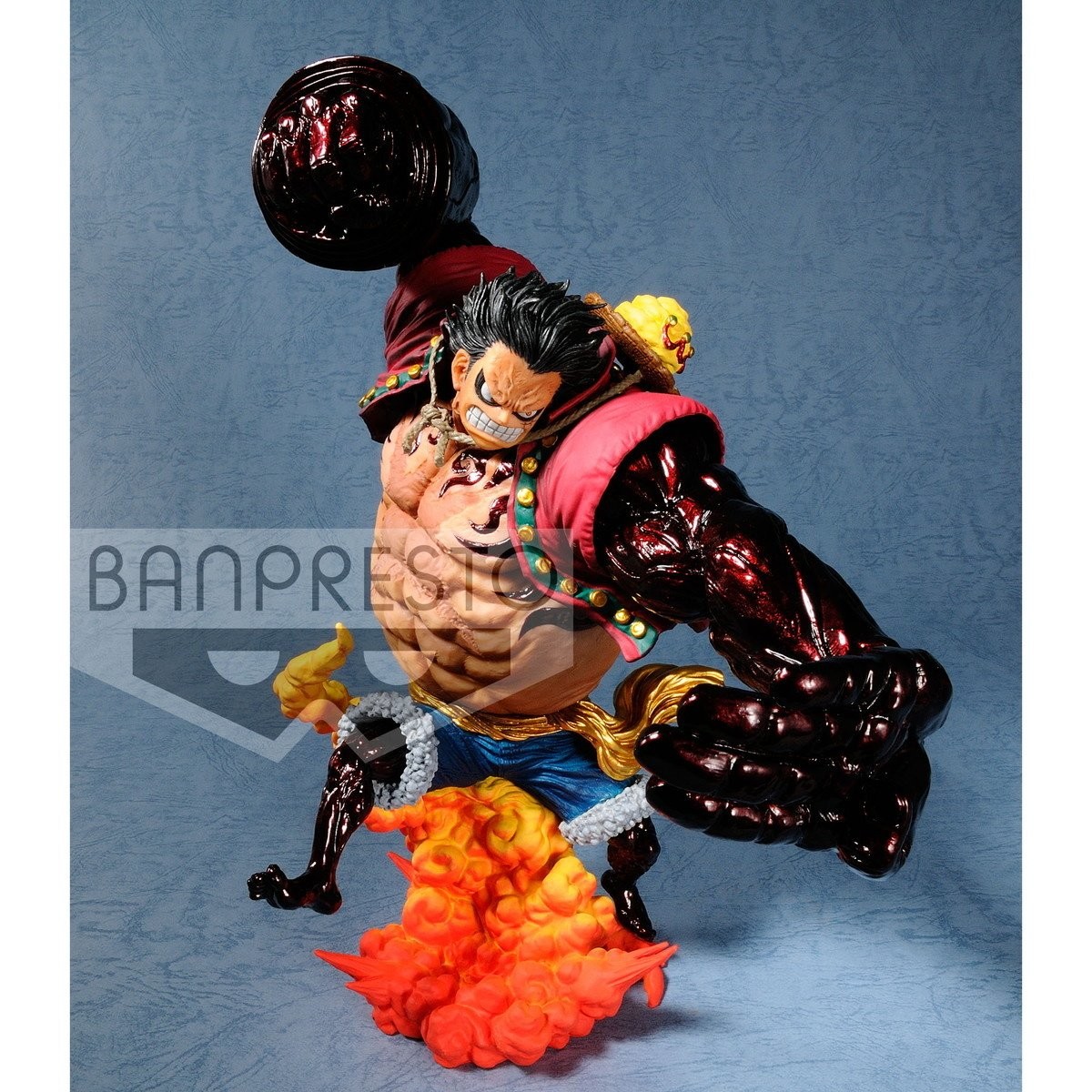 One Piece - Monkey D. Luffy - Gear Fourth, Kong Gun ver., Crimson Color ver. (Banpresto) photo 3