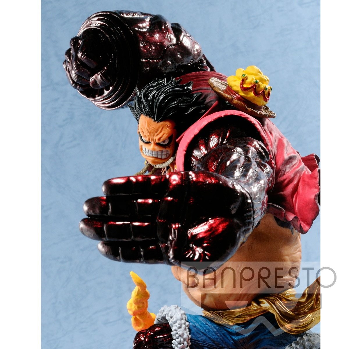 One Piece - Monkey D. Luffy - Gear Fourth, Kong Gun ver., Crimson Color ver. (Banpresto) photo 6